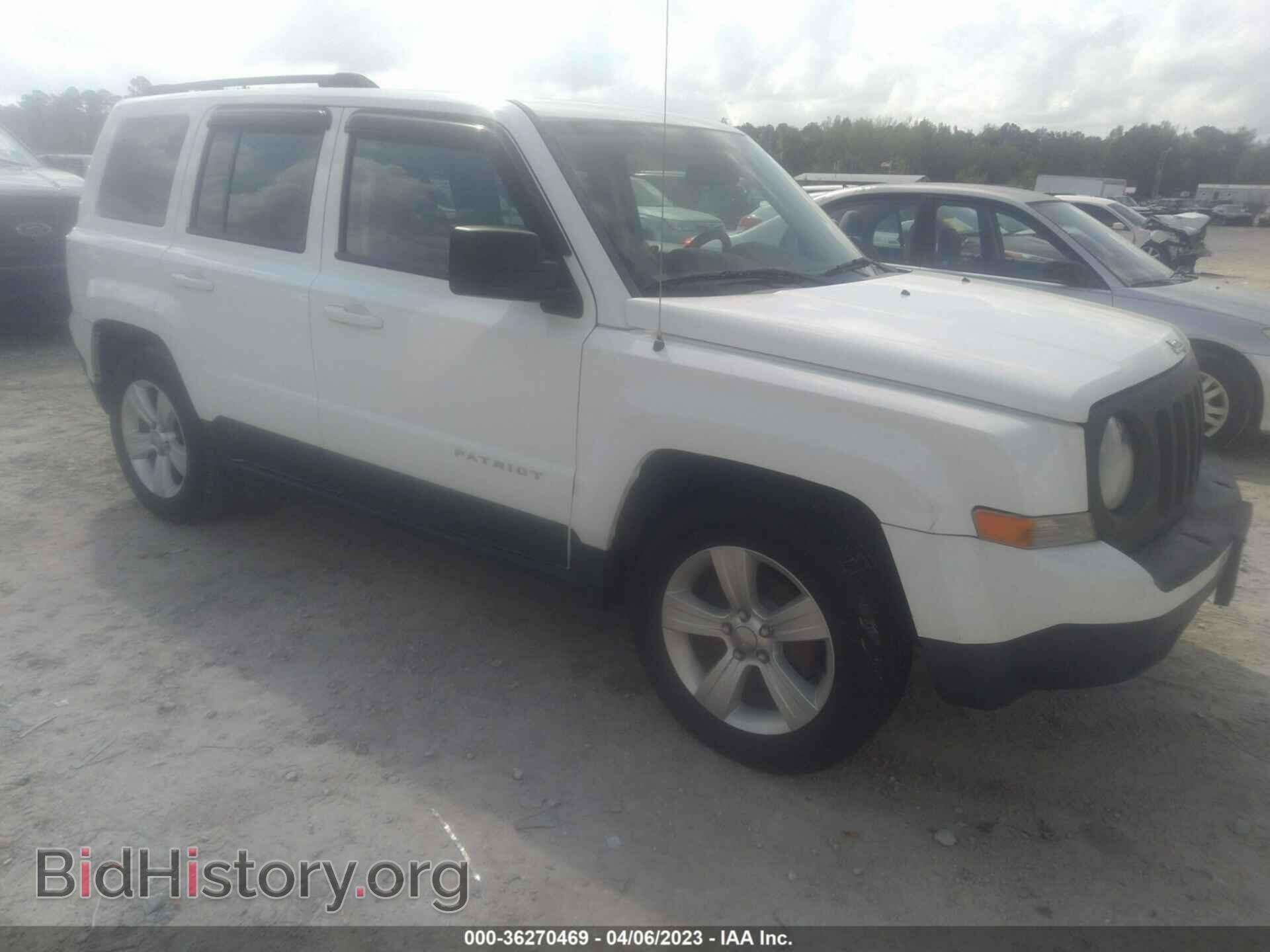 Фотография 1C4NJPBBXDD225633 - JEEP PATRIOT 2013