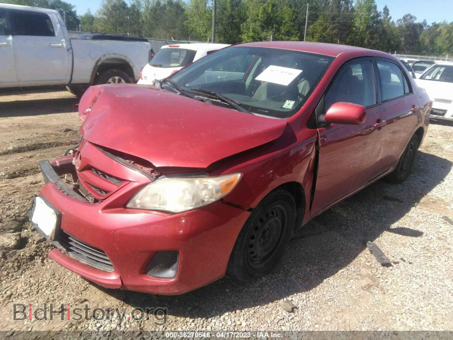 2011 TOYOTA COROLLA - VIN: 2T1BU4EE0BC646334 - Фото 2