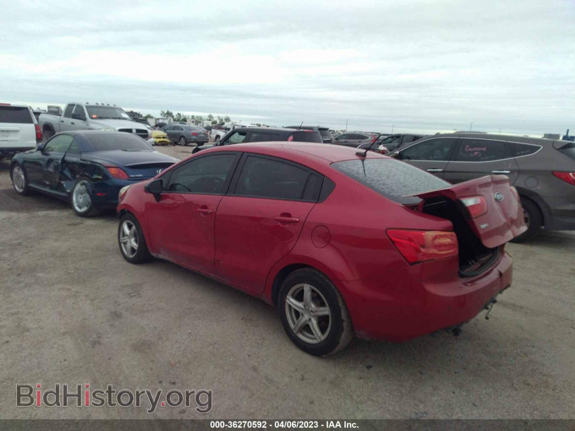 2013 KIA RIO - VIN: KNADM4A32D6132960 - Фото 3