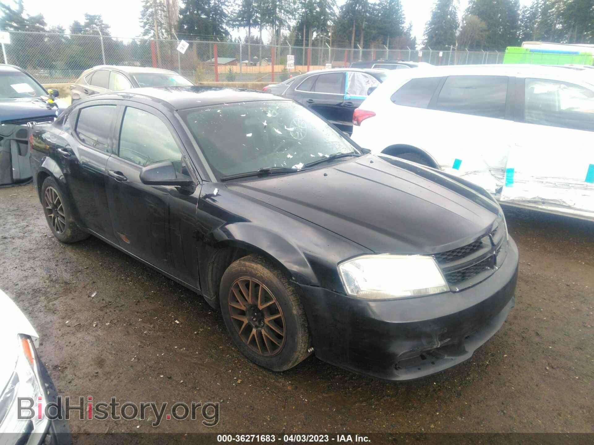 Фотография 1B3BD4FBXBN608208 - DODGE AVENGER 2011