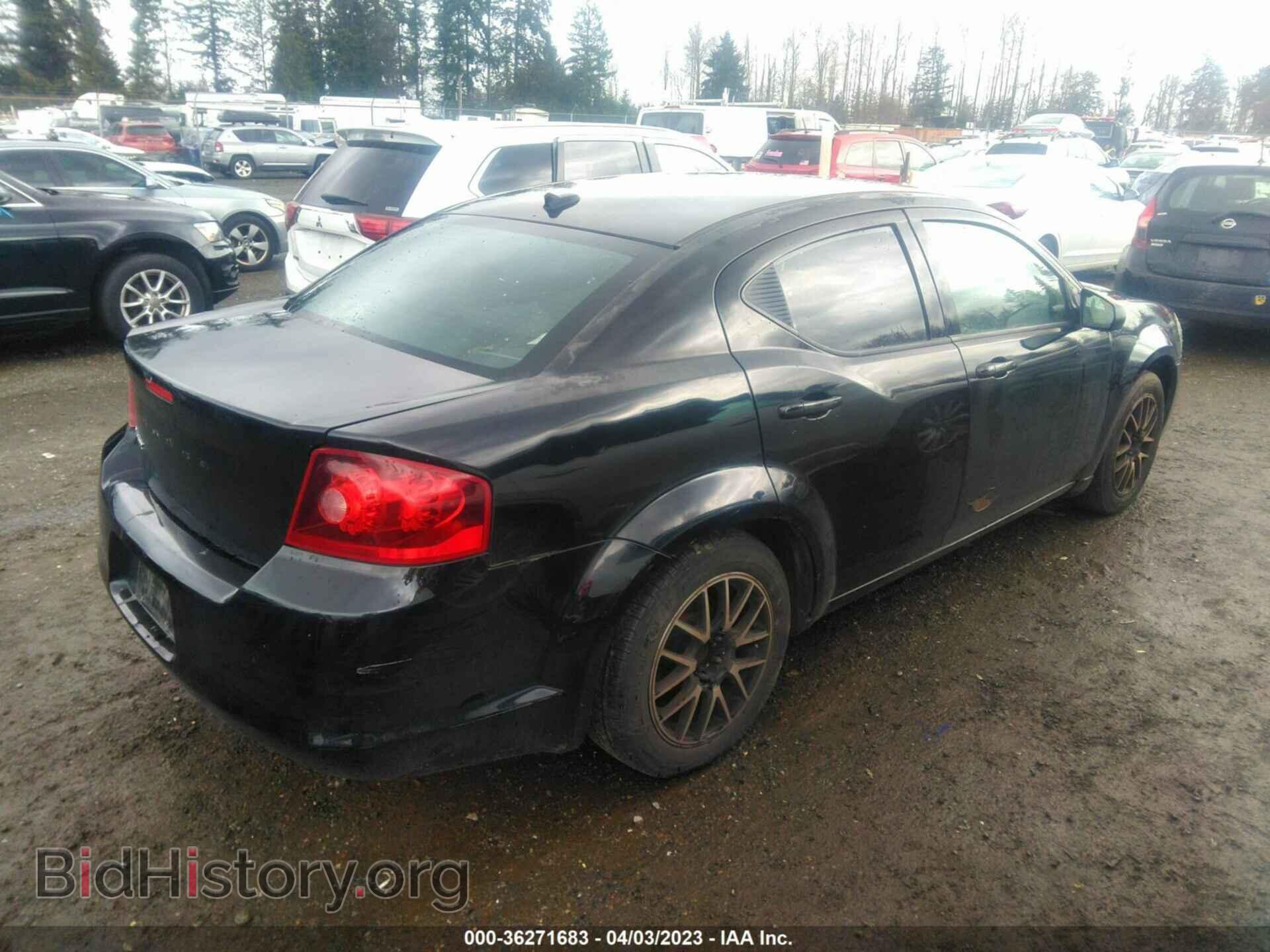 2011 DODGE AVENGER - VIN: 1B3BD4FBXBN608208 - Фото 4