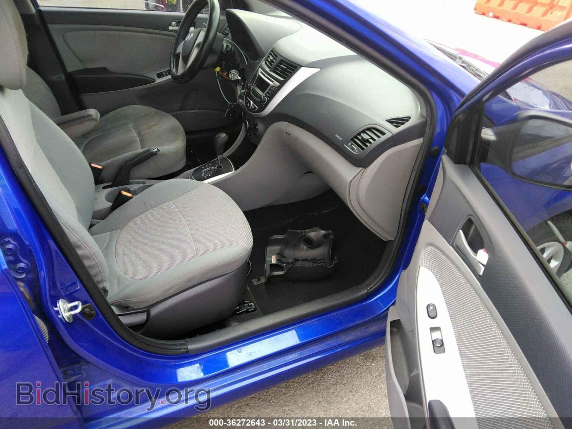 2014 HYUNDAI ACCENT - VIN: KMHCT4AE6EU720288 - Фото 5