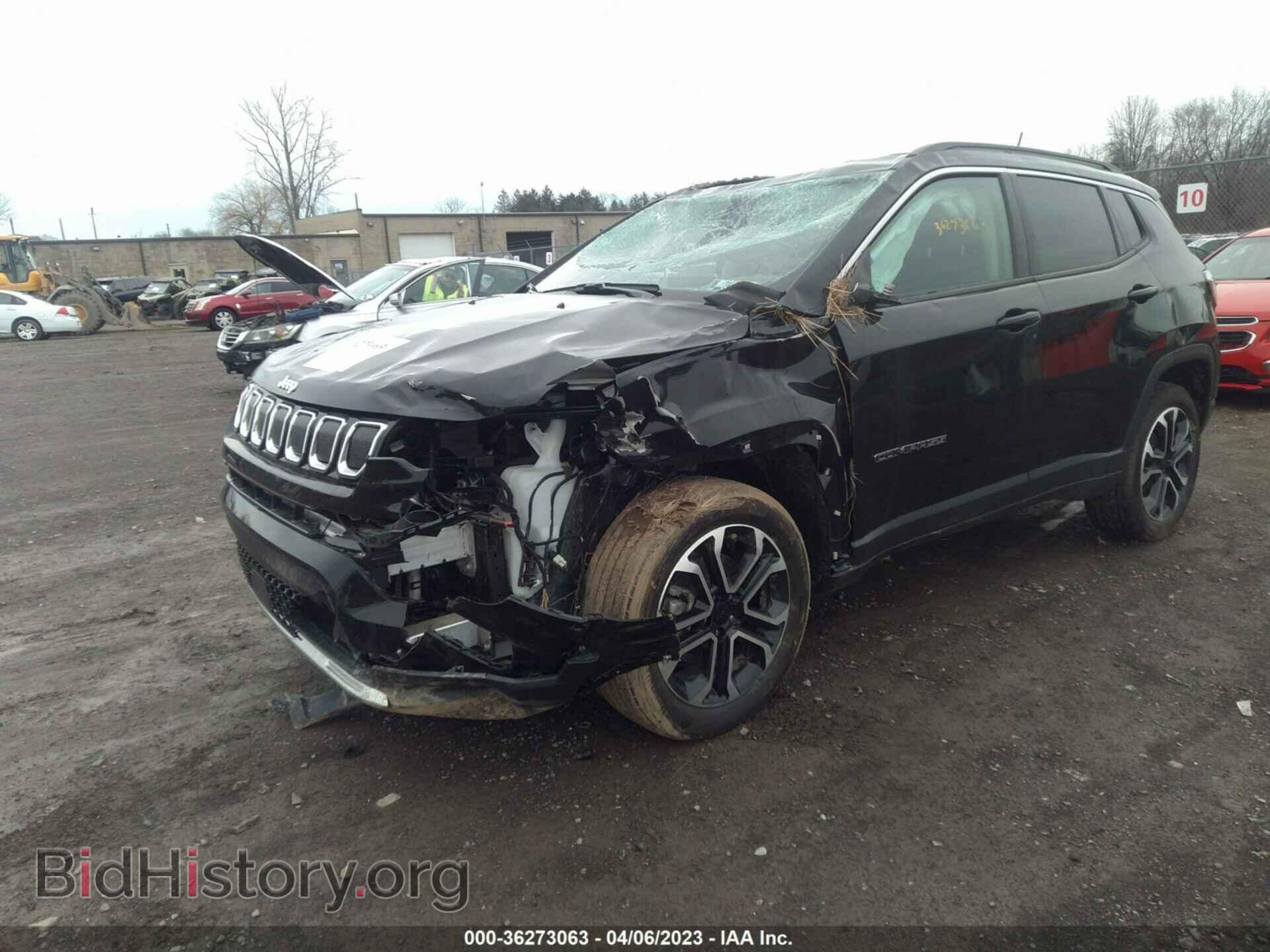 2021 JEEP COMPASS - VIN: 3C4NJDDB6MT538068 - Фото 2