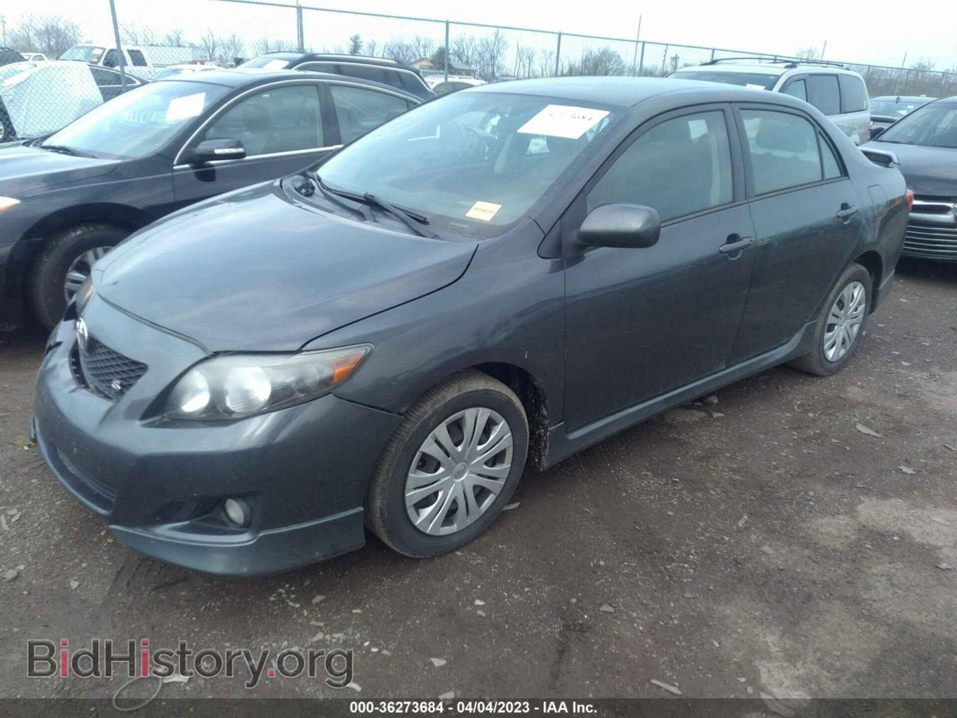 2009 TOYOTA COROLLA - VIN: 2T1BU40E89C105226 - Фото 2