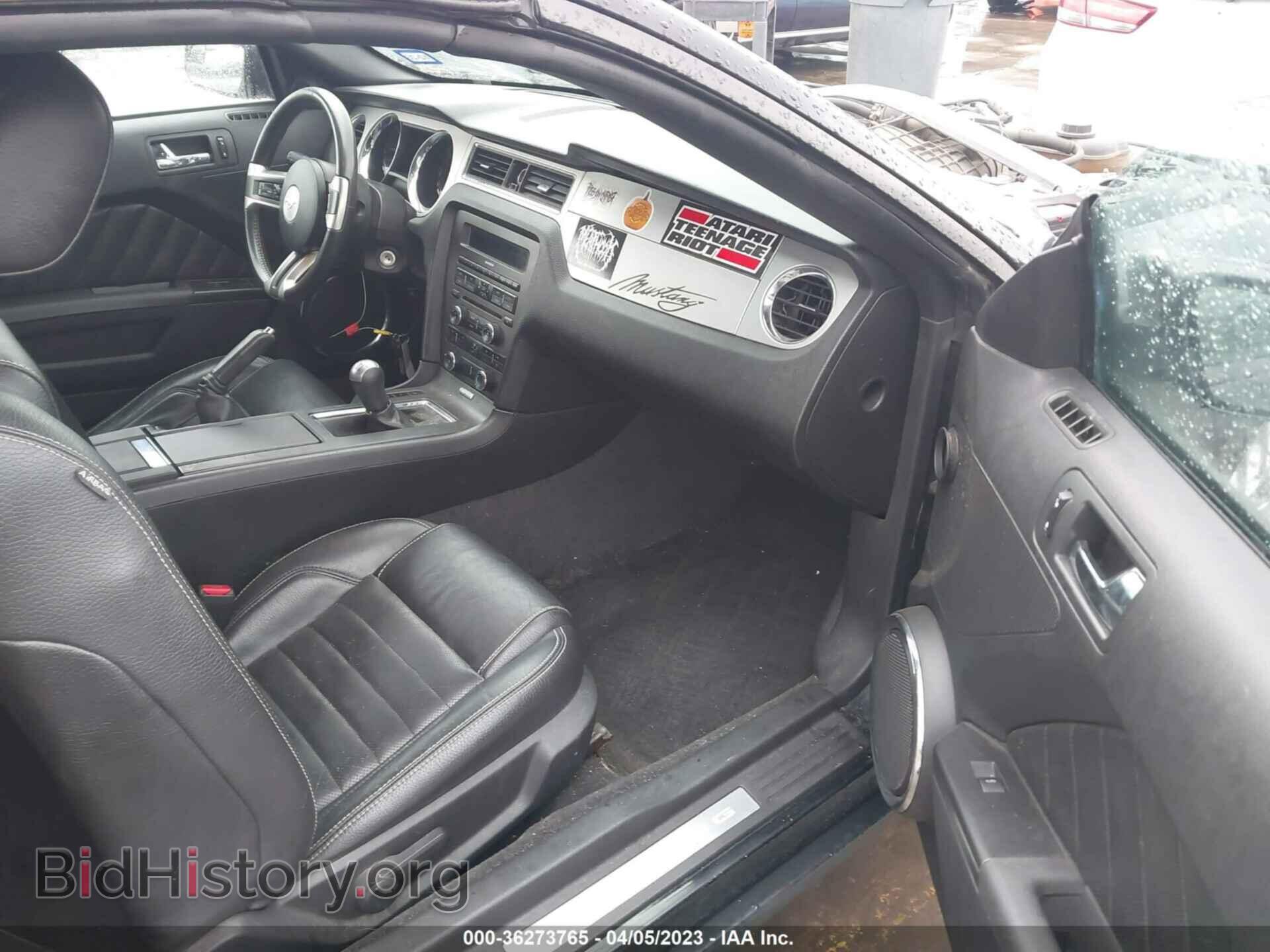 2012 FORD MUSTANG - VIN: 1ZVBP8EM4C5234029 - Фото 5