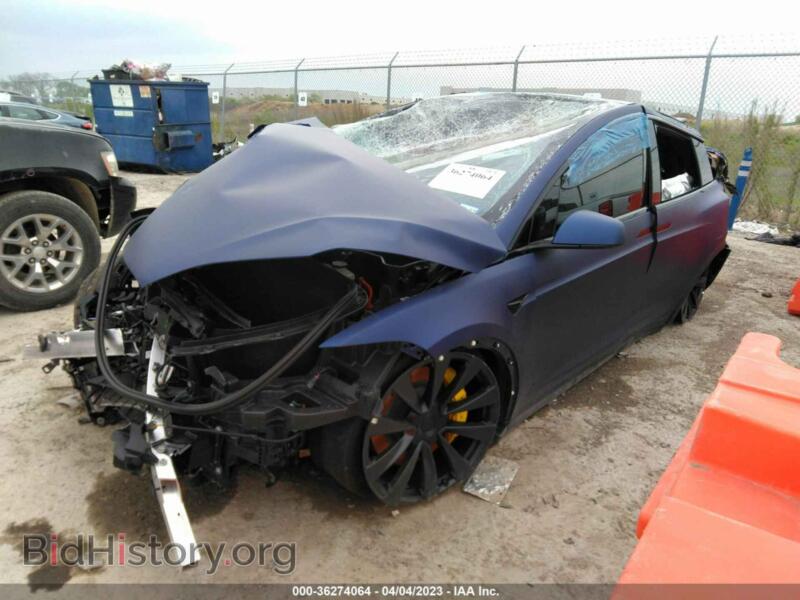 2022 Tesla MODEL X (VIN 7SAXCBE65NF354929) — photo 2 of 11