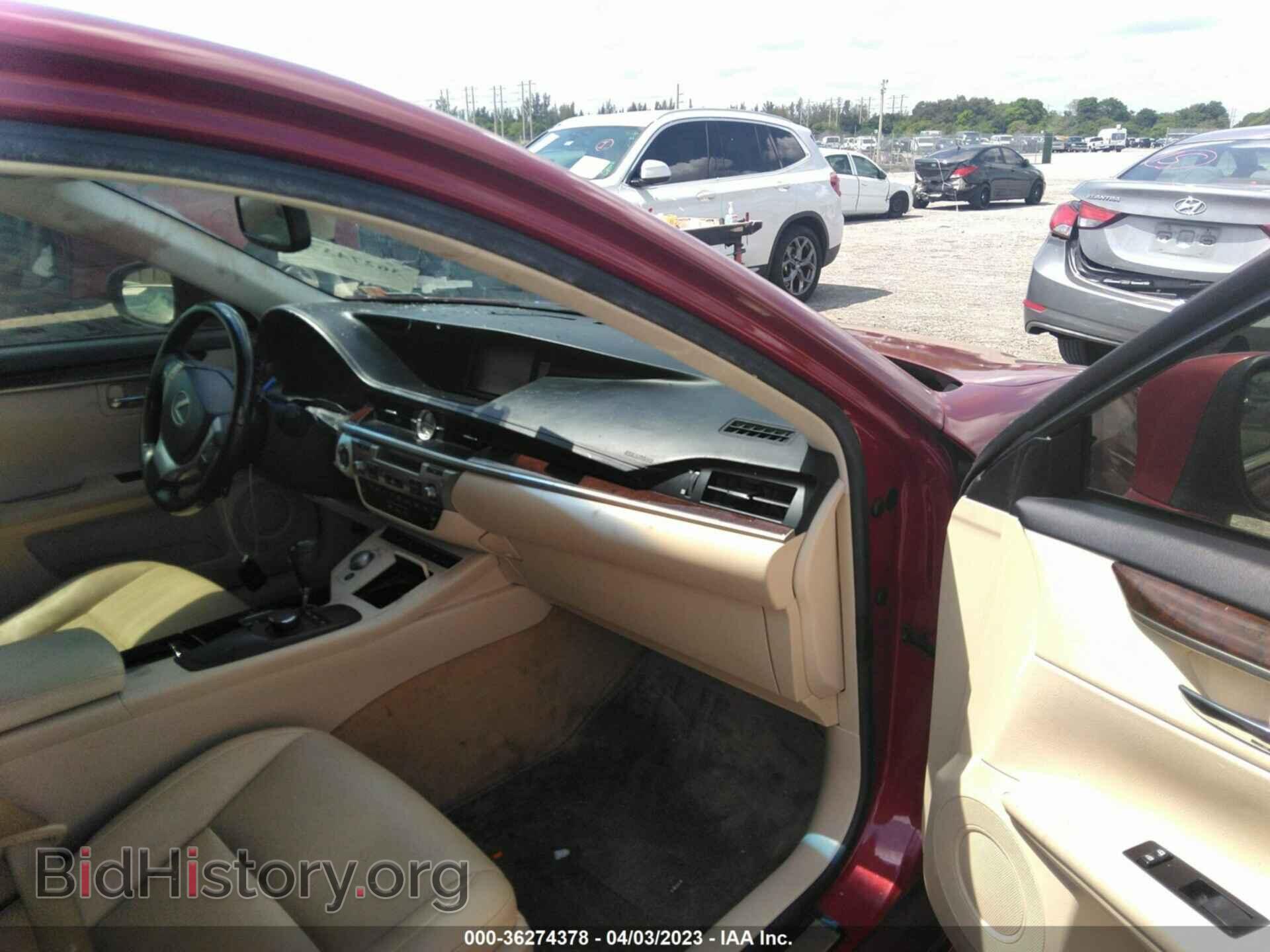2013 LEXUS ES 350 - VIN: JTHBK1GG8D2081298 - Фото 5