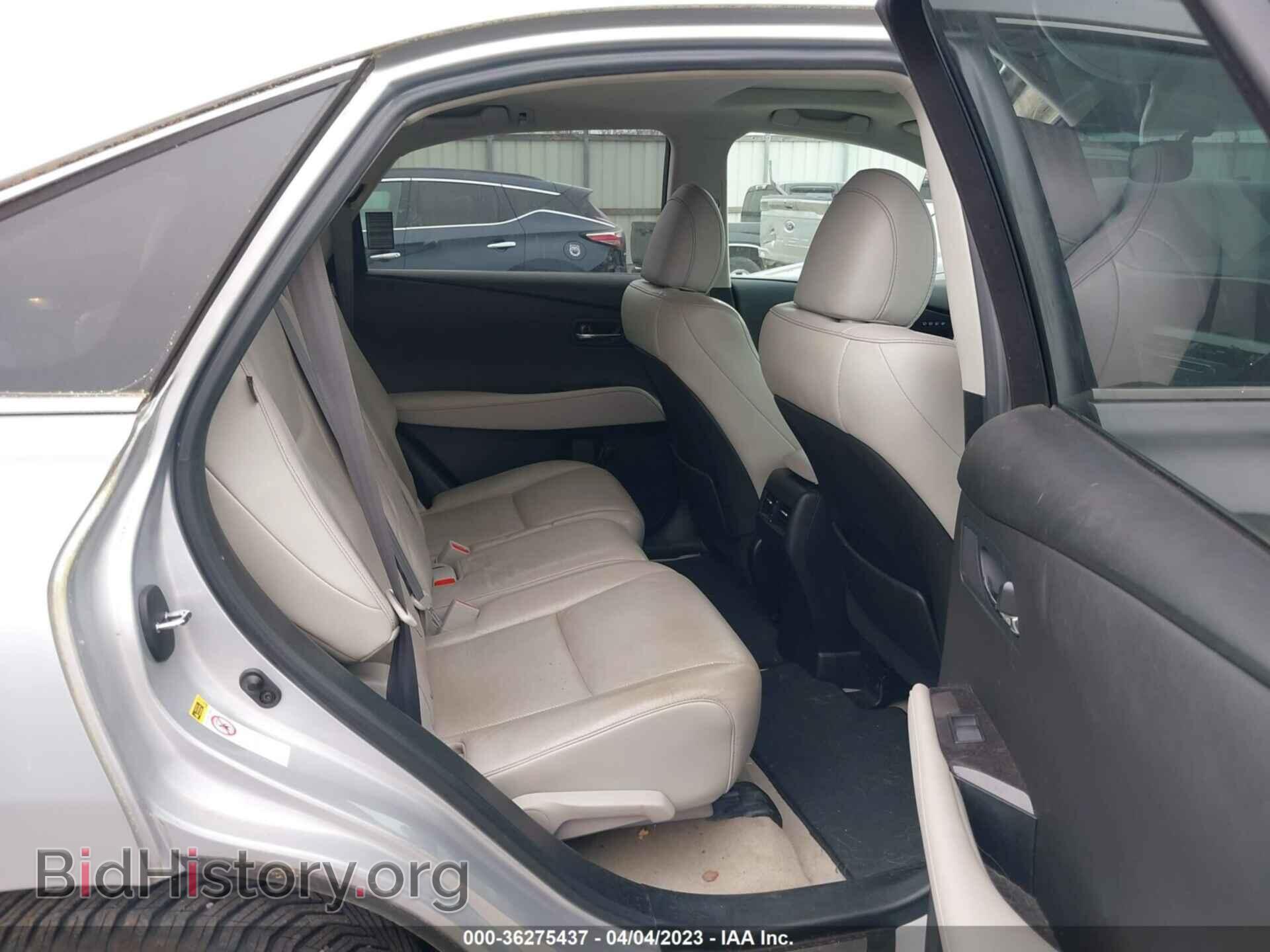 2015 LEXUS RX 350 - VIN: 2T2ZK1BA1FC189703 - Фото 8