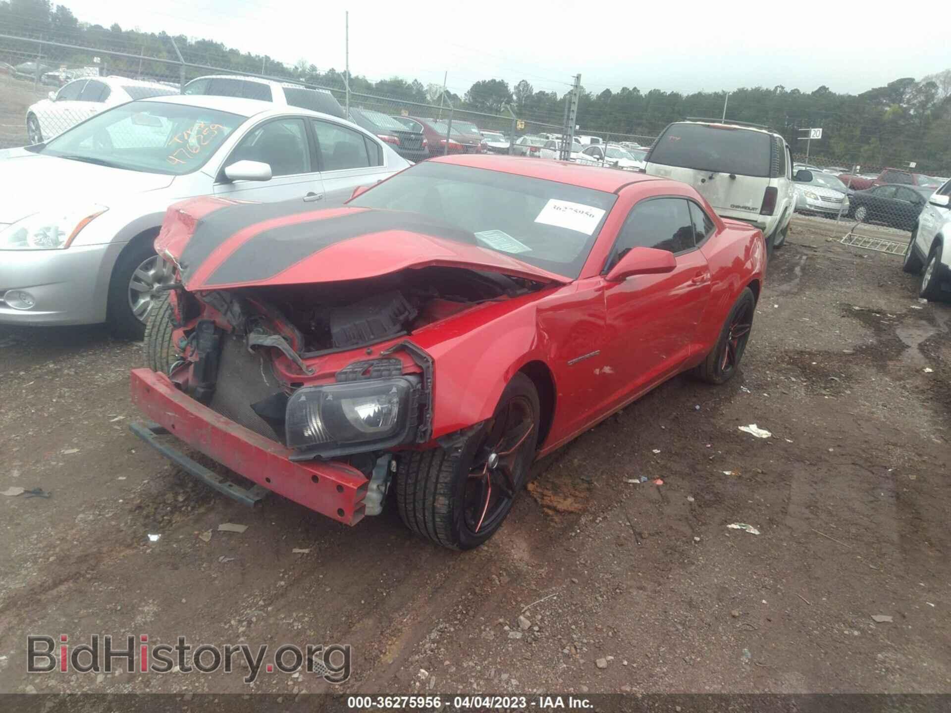 2012 CHEVROLET CAMARO - VIN: 2G1FB1E36C9193836 - Фото 2