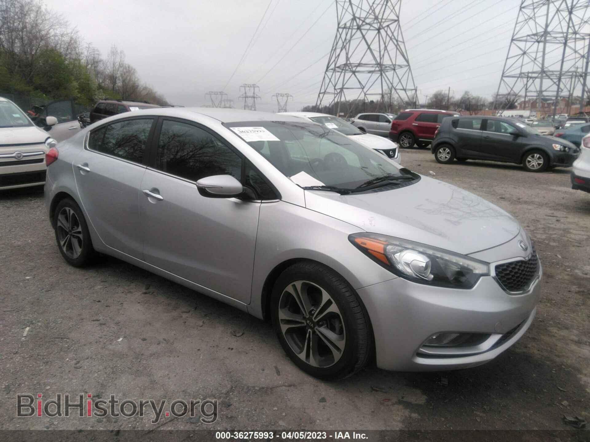 Photo KNAFX4A84F5263473 - KIA FORTE 2015
