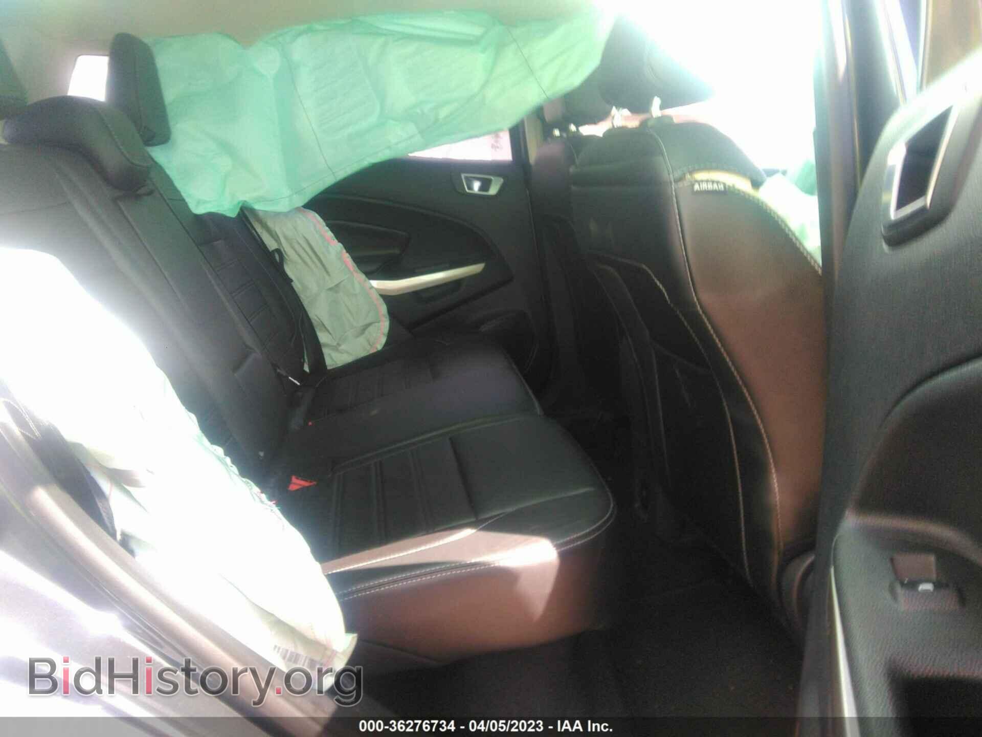 2020 FORD ECOSPORT - VIN: MAJ6S3KL5LC320338 - Фото 8