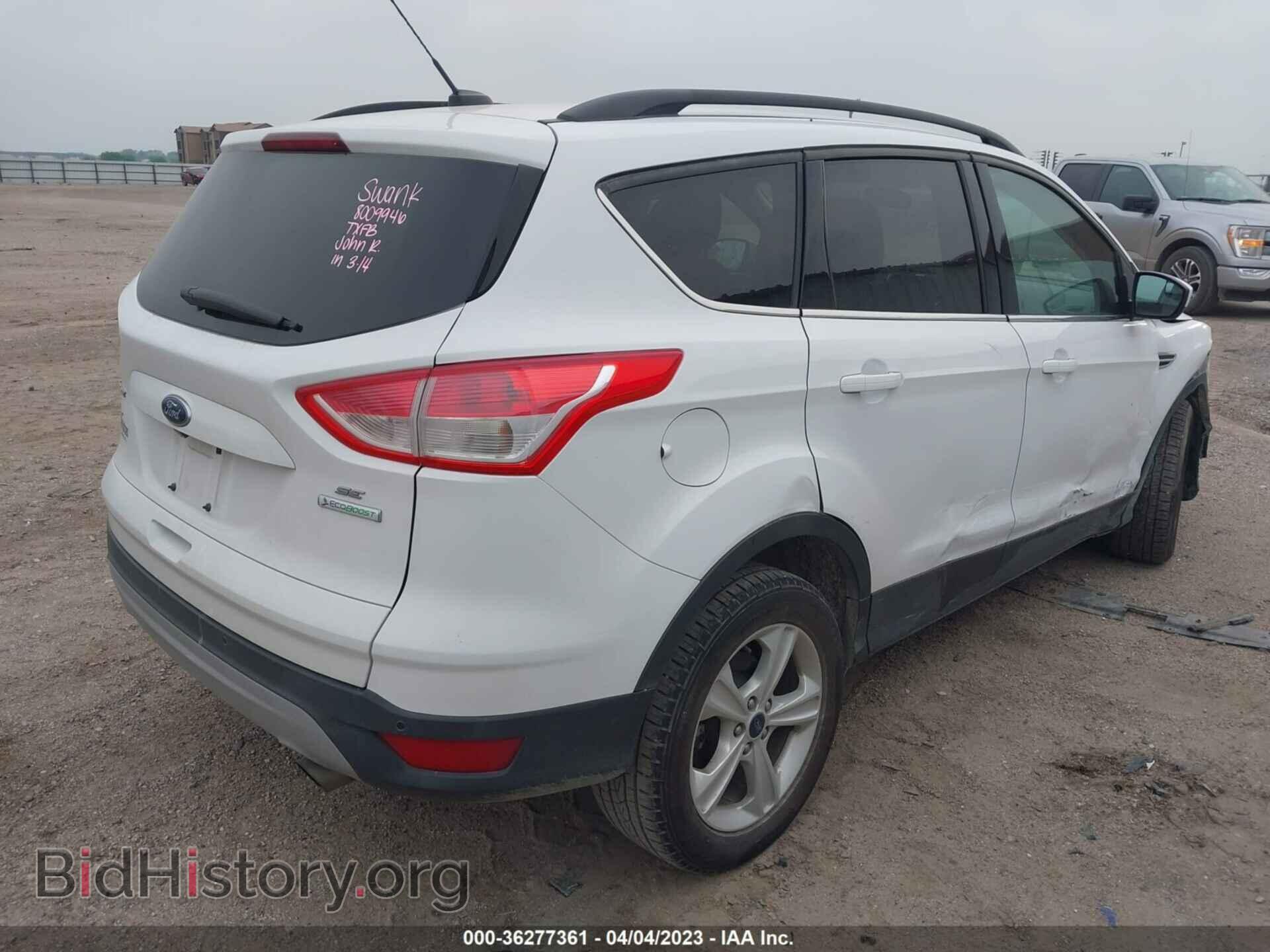 2014 FORD ESCAPE - VIN: 1FMCU0GX4EUC84586 - Photo 4