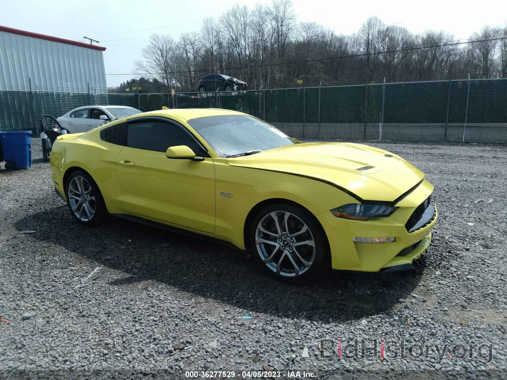 Photo 1FA6P8CF2M5151232 - FORD MUSTANG 2021