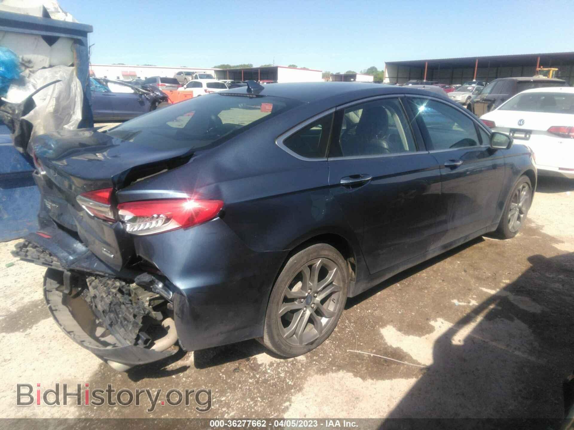 2019 FORD FUSION - VIN: 3FA6P0CD4KR264643 - Photo 4