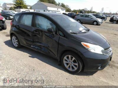 2014 Nissan VERSA NOTE SV, черный — VIN 3N1CE2CP2EL363917, IAAI