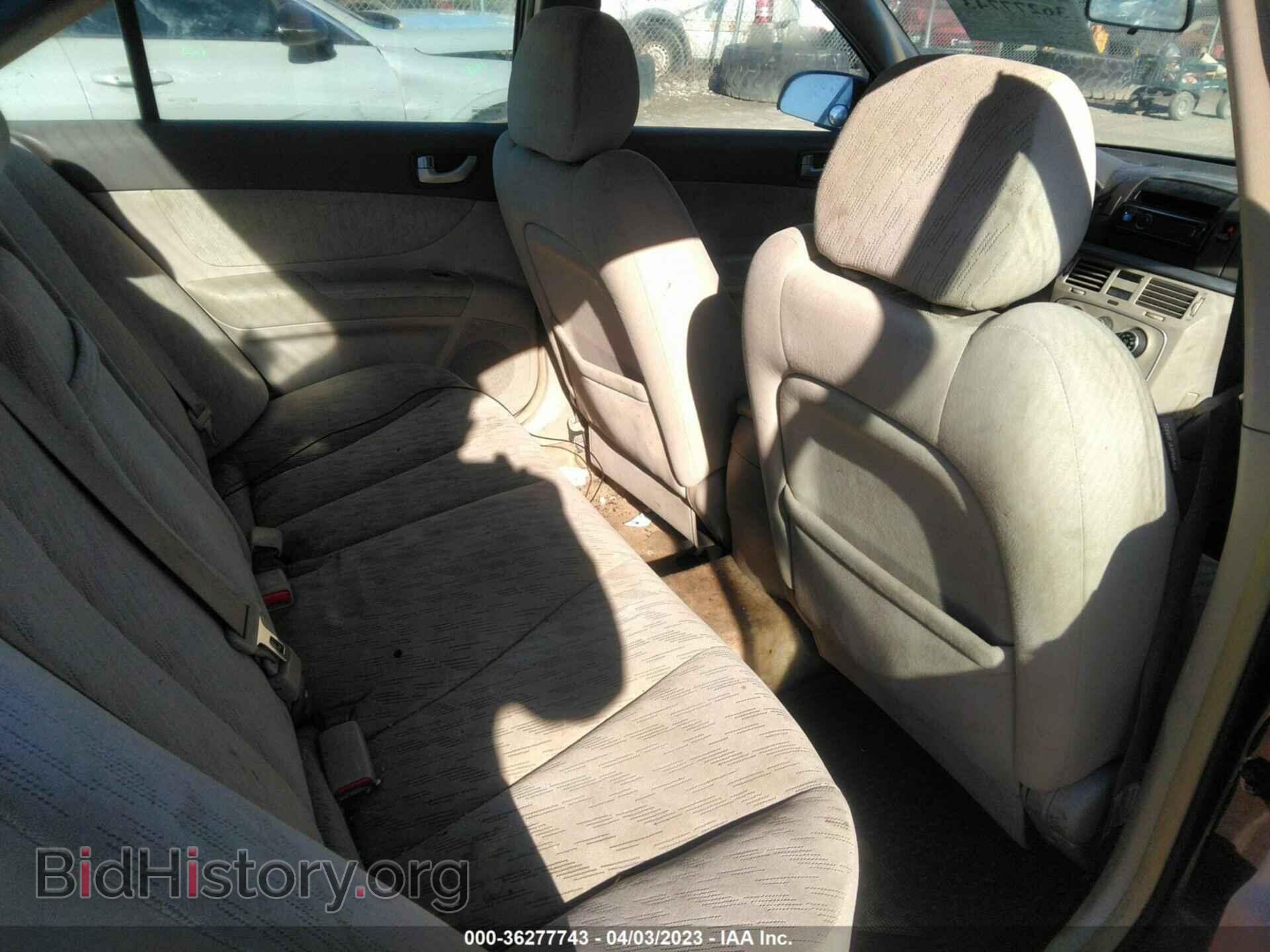 2006 HYUNDAI SONATA - VIN: KMHET46C76A092437 - Photo 8