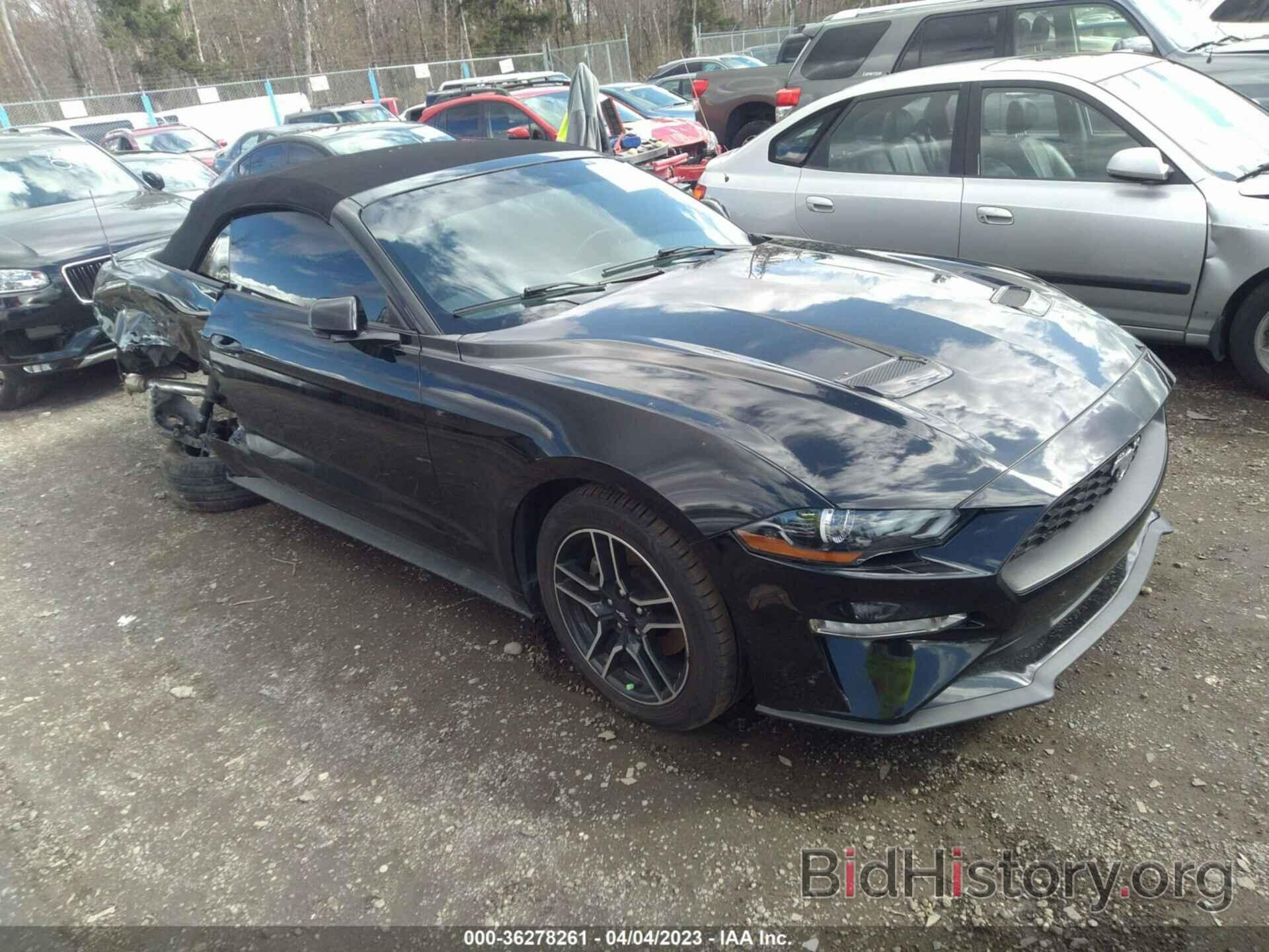 Photo 1FATP8UH1L5112634 - FORD MUSTANG 2020