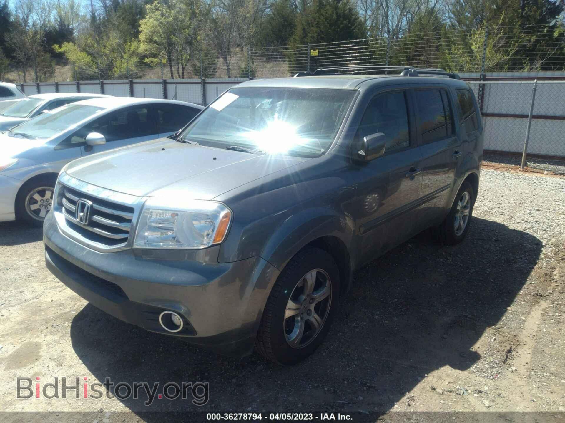 2012 HONDA PILOT - VIN: 5FNYF4H55CB002339 - Фото 2