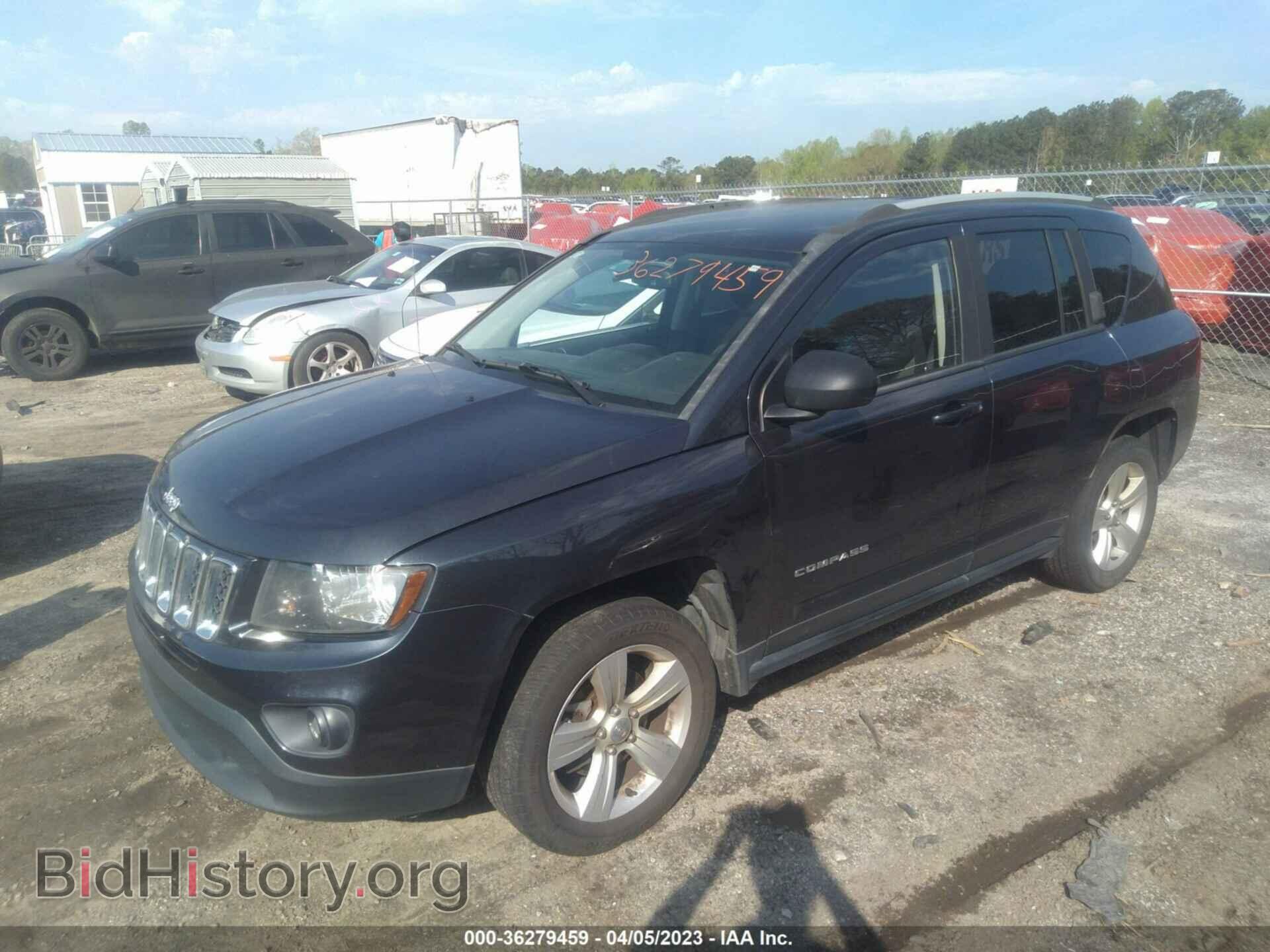 2016 JEEP COMPASS - VIN: 1C4NJCBAXGD525595 - Фото 2