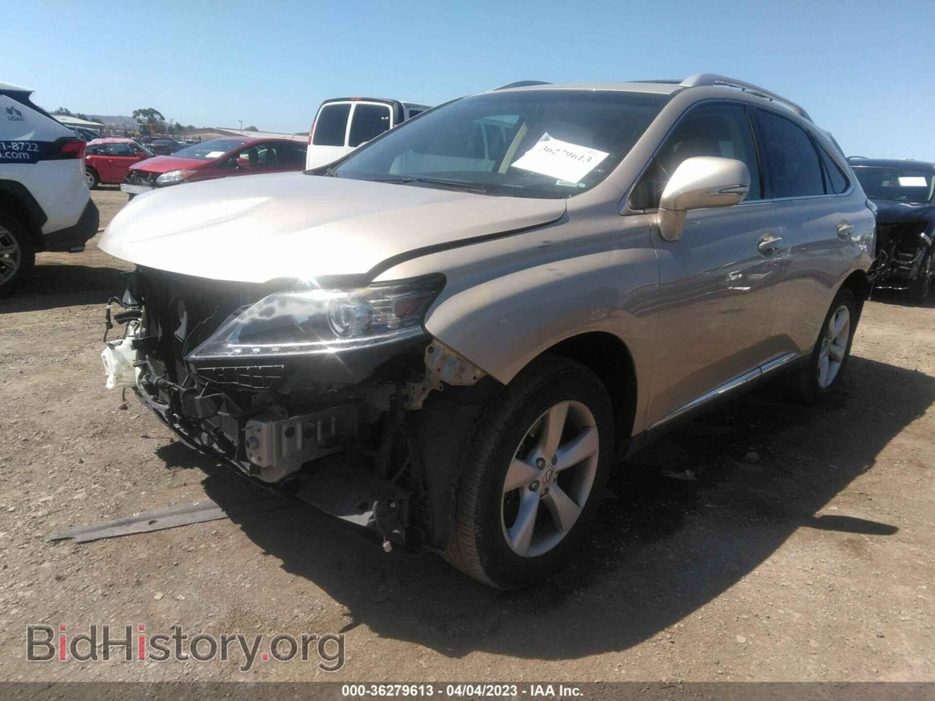 2014 LEXUS RX 350 - VIN: 2T2BK1BA3EC230204 - Фото 2