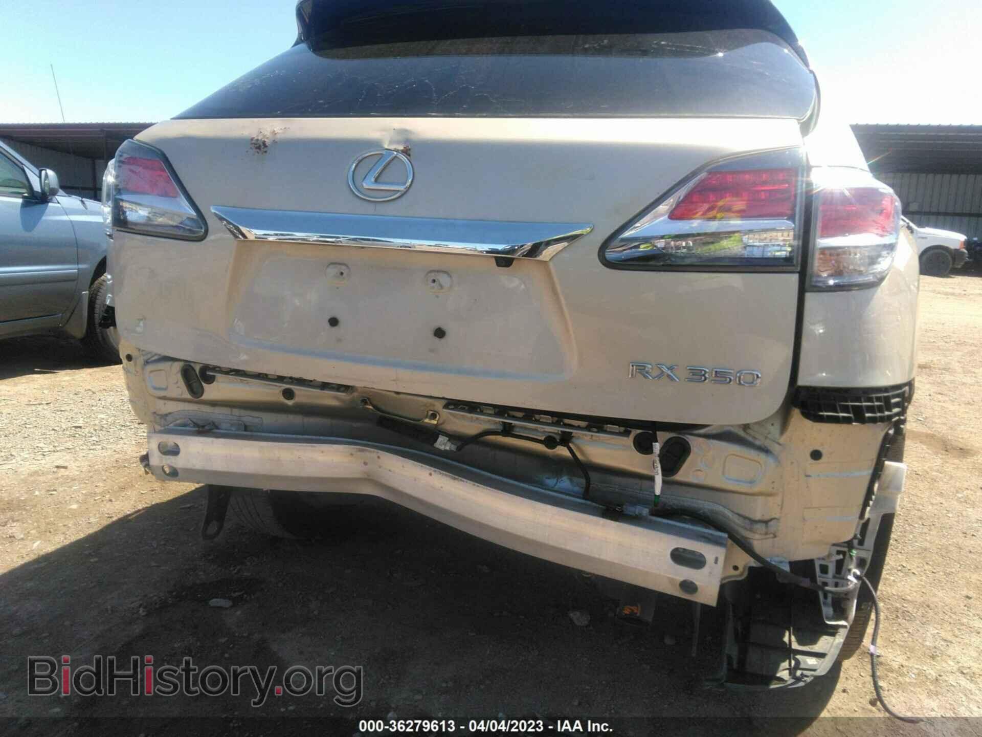 2014 LEXUS RX 350 - VIN: 2T2BK1BA3EC230204 - Фото 6