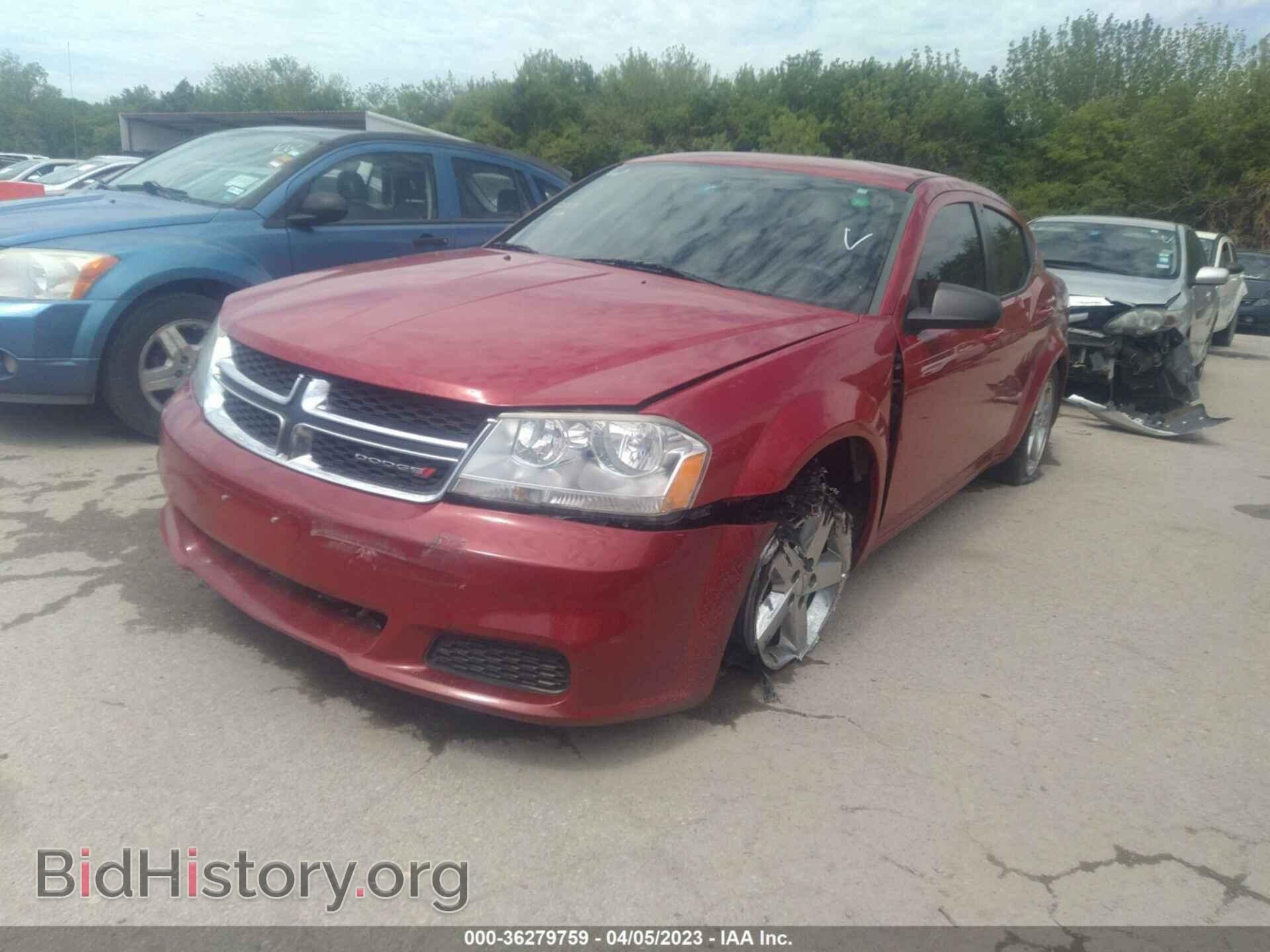 2013 DODGE AVENGER - VIN: 1C3CDZAG8DN760255 - Photo 2