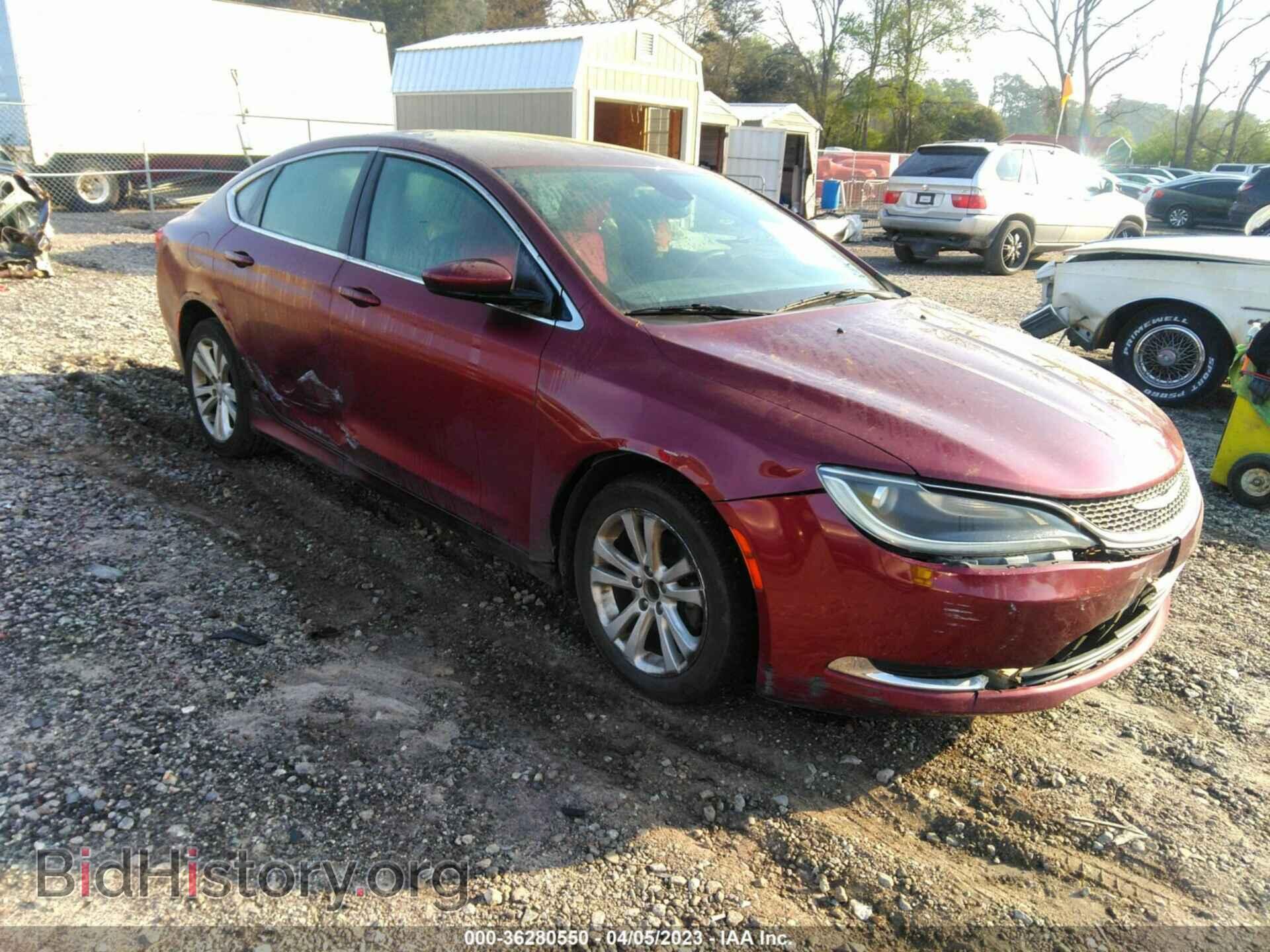 Фотография 1C3CCCAB1FN639915 - CHRYSLER 200 2015