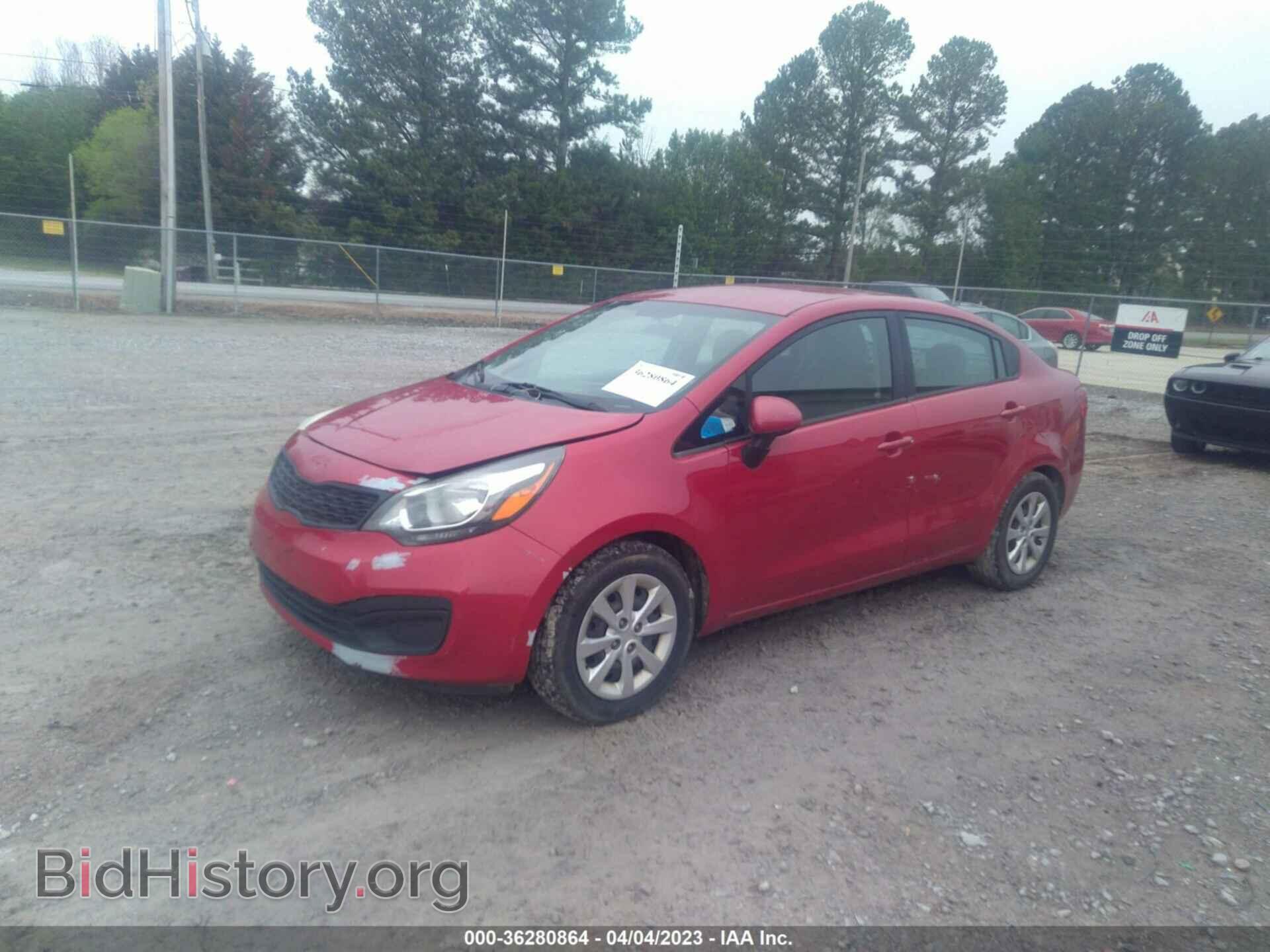 2015 KIA RIO - VIN: KNADM4A31F6520698 - Фото 2