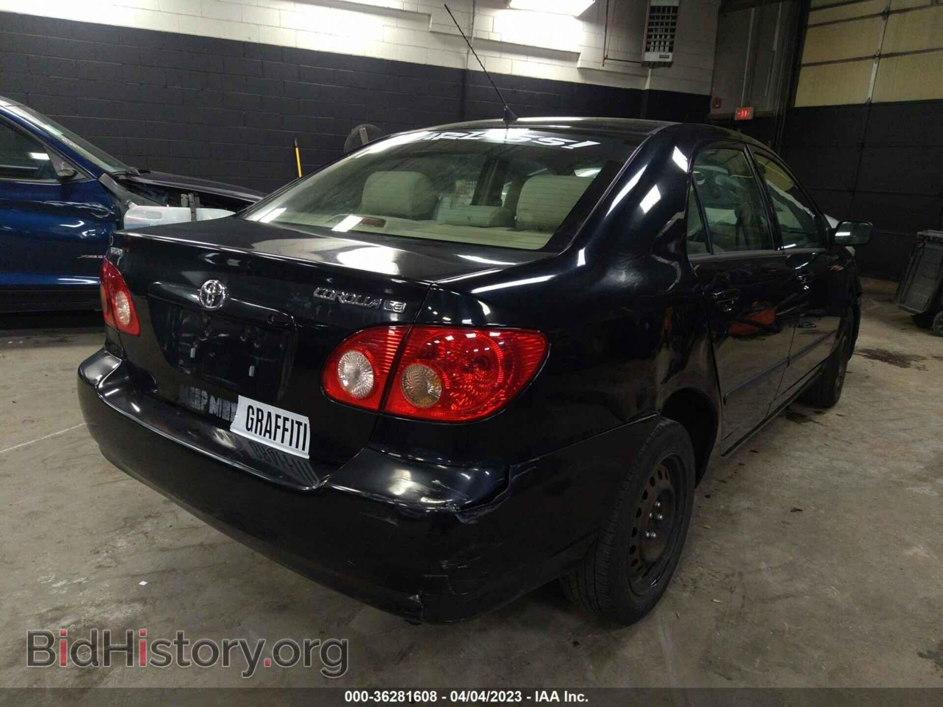 2006 TOYOTA COROLLA - VIN: 2T1BR32E86C610204 - Фото 4