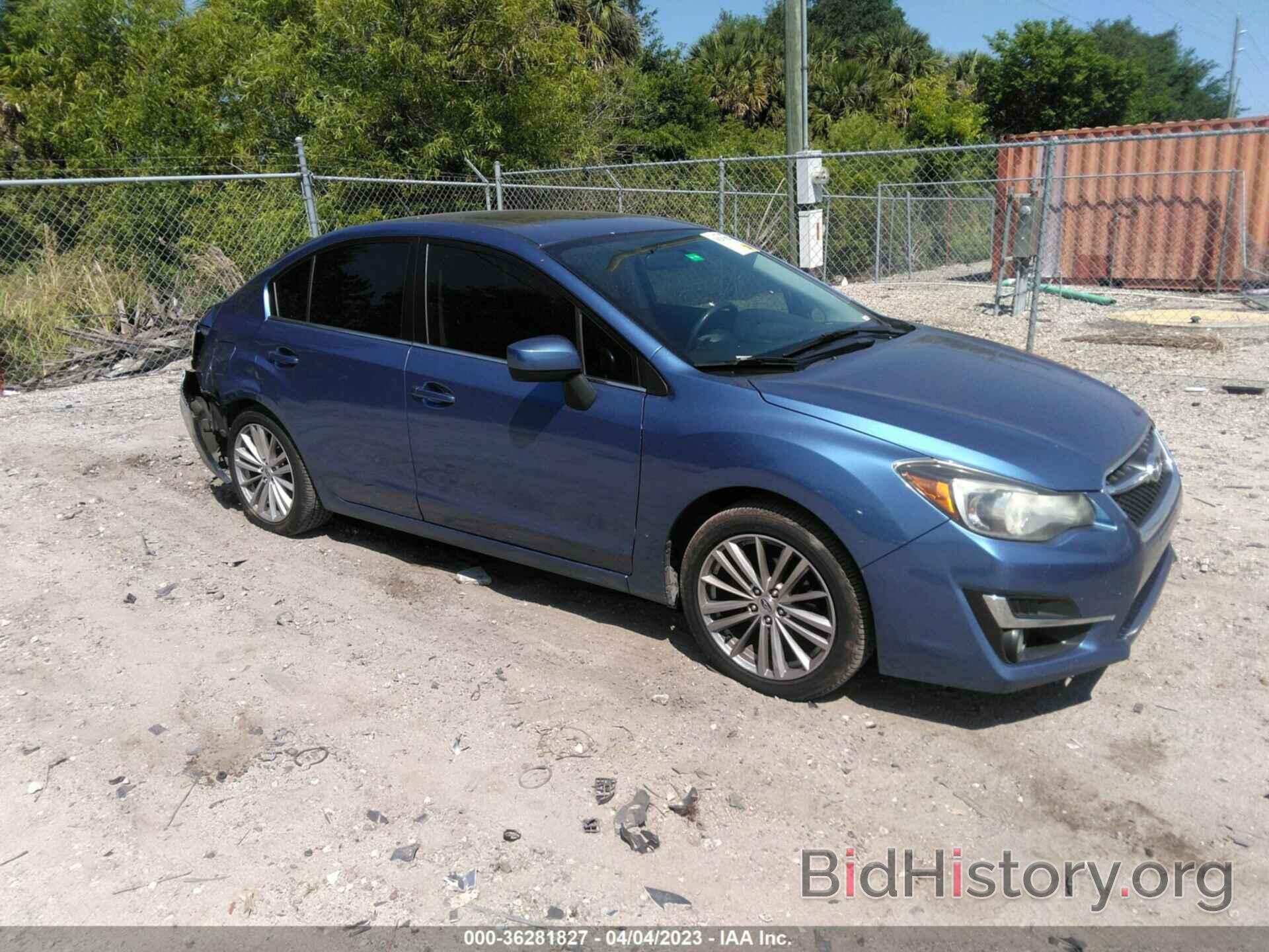 Photo JF1GJAK66FH002743 - SUBARU IMPREZA SEDAN 2015