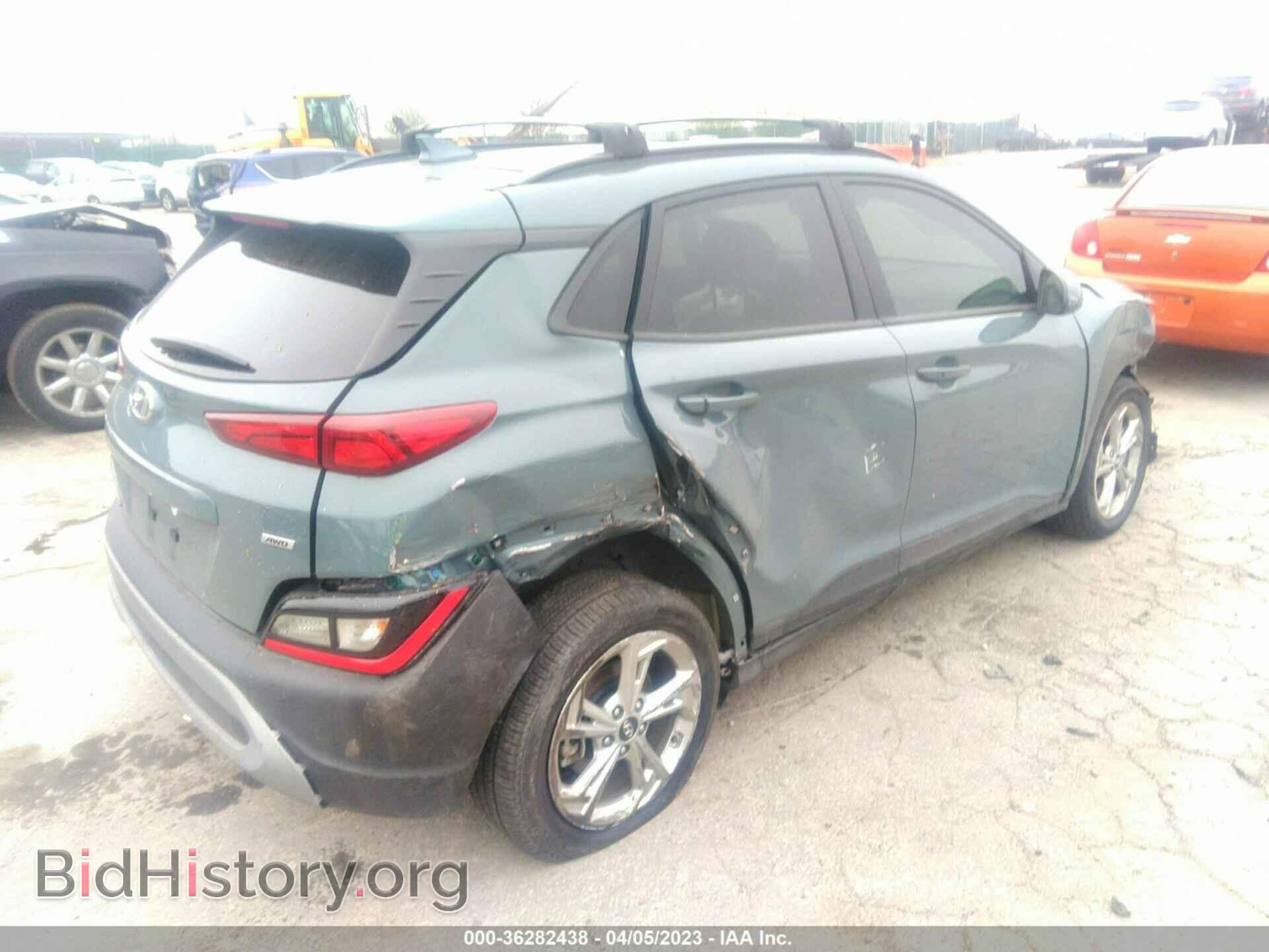 2022 HYUNDAI KONA - VIN: KM8K6CAB3NU880034 - Фото 4
