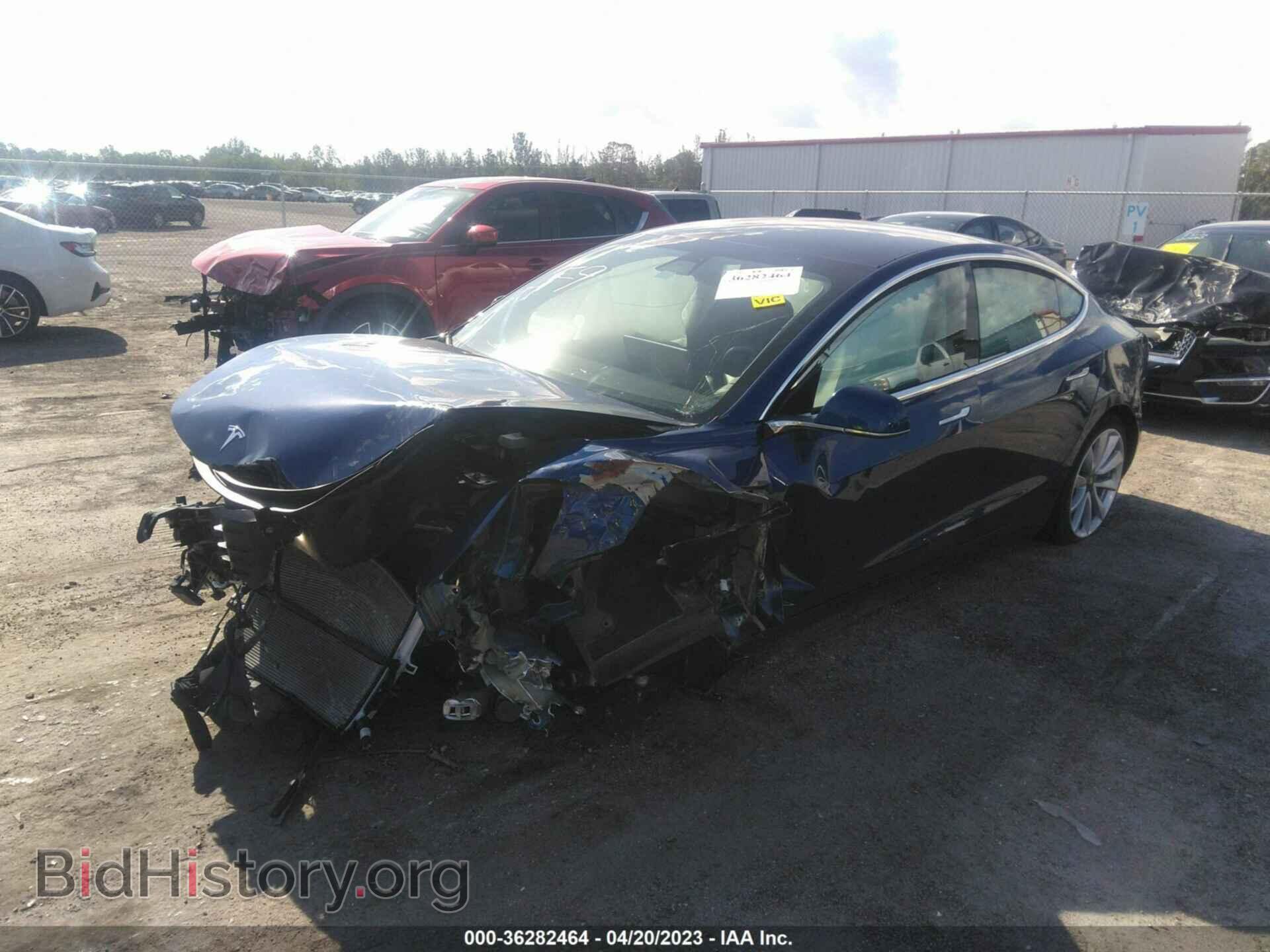 2019 TESLA MODEL 3 - VIN: 5YJ3E1EA4KF435954 - Фото 2