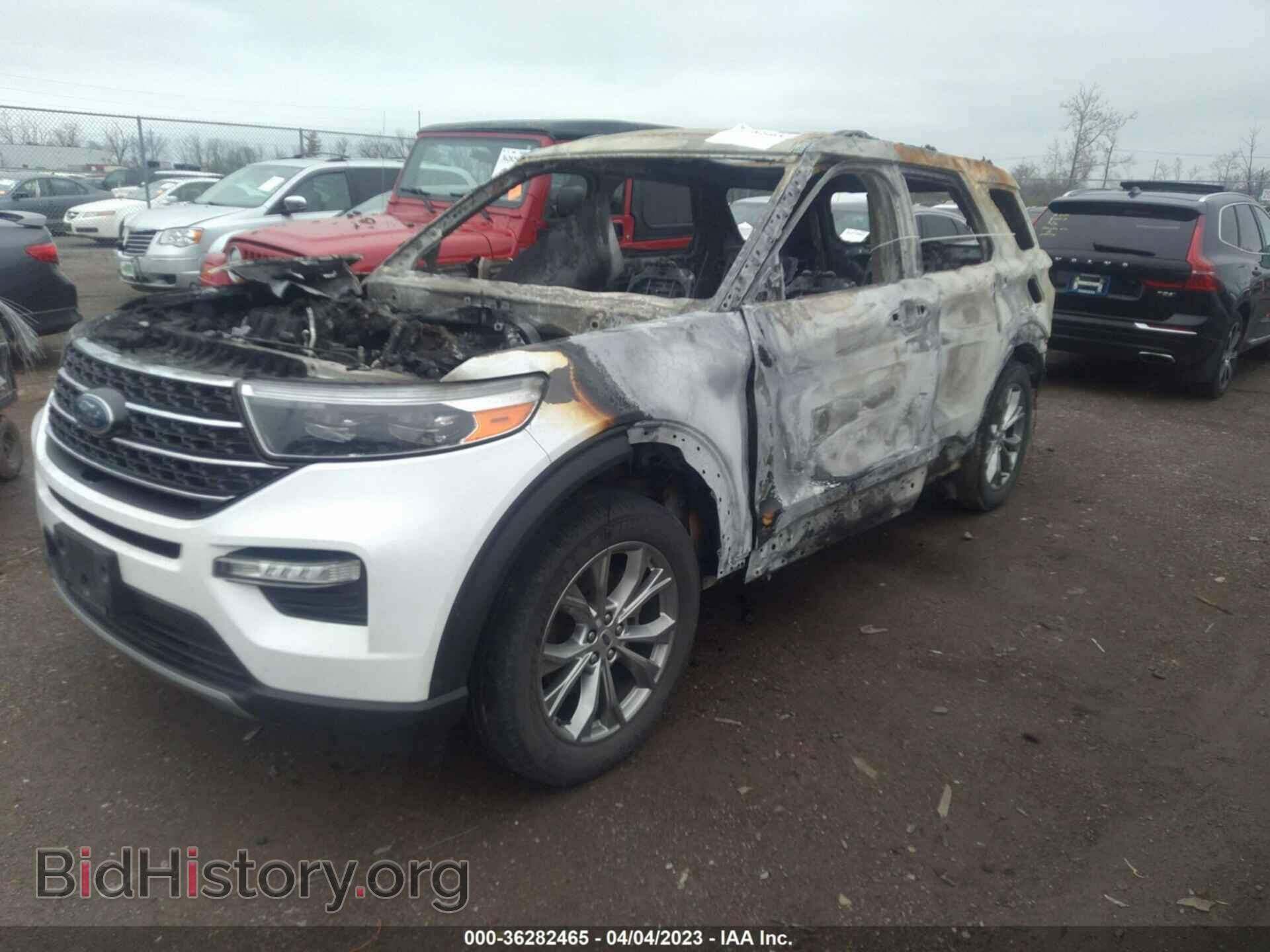 2020 FORD EXPLORER - VIN: 1FMSK8DH6LGB34245 - Фото 2