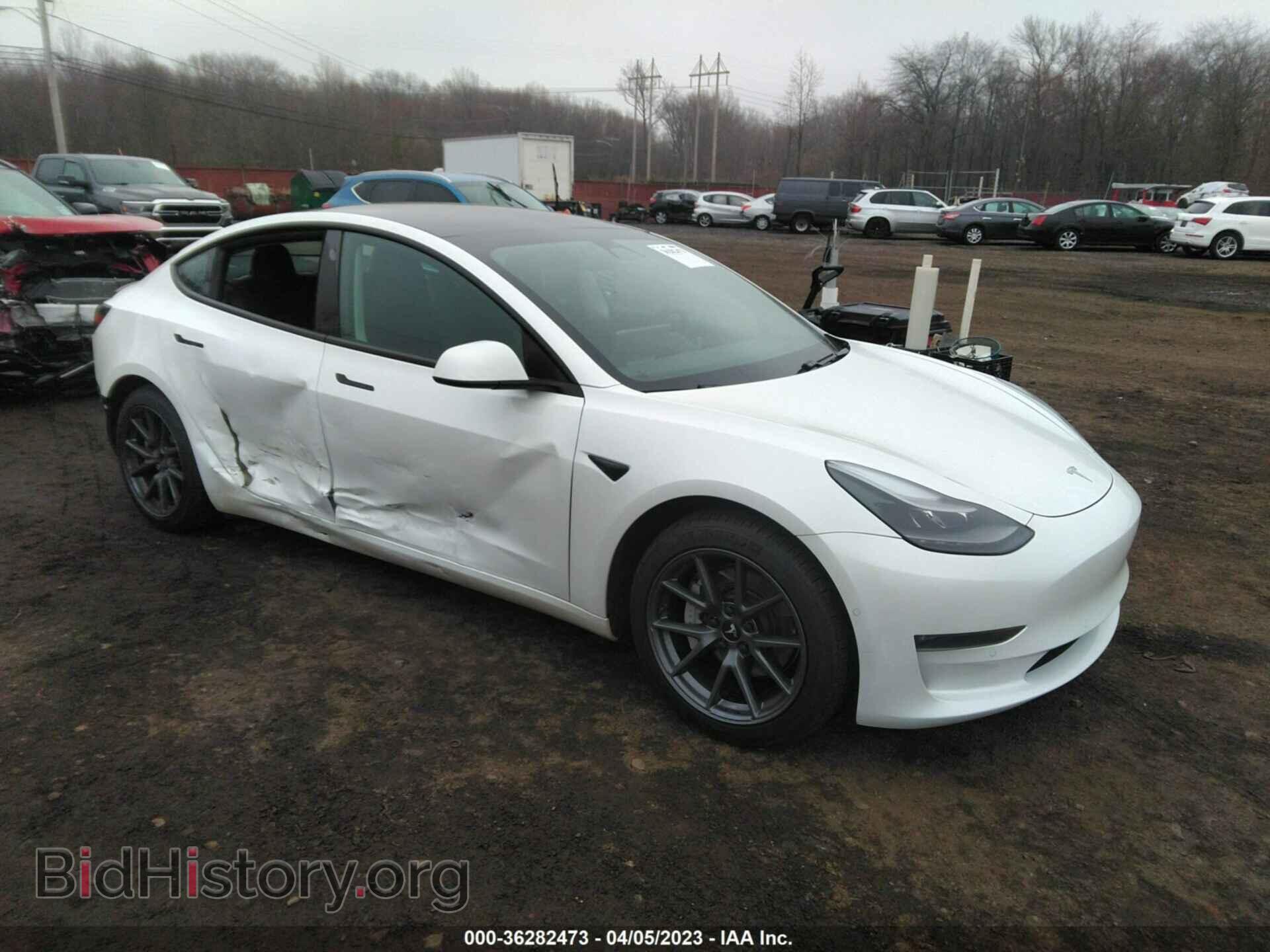 Photo 5YJ3E1EB8MF060310 - TESLA MODEL 3 2021