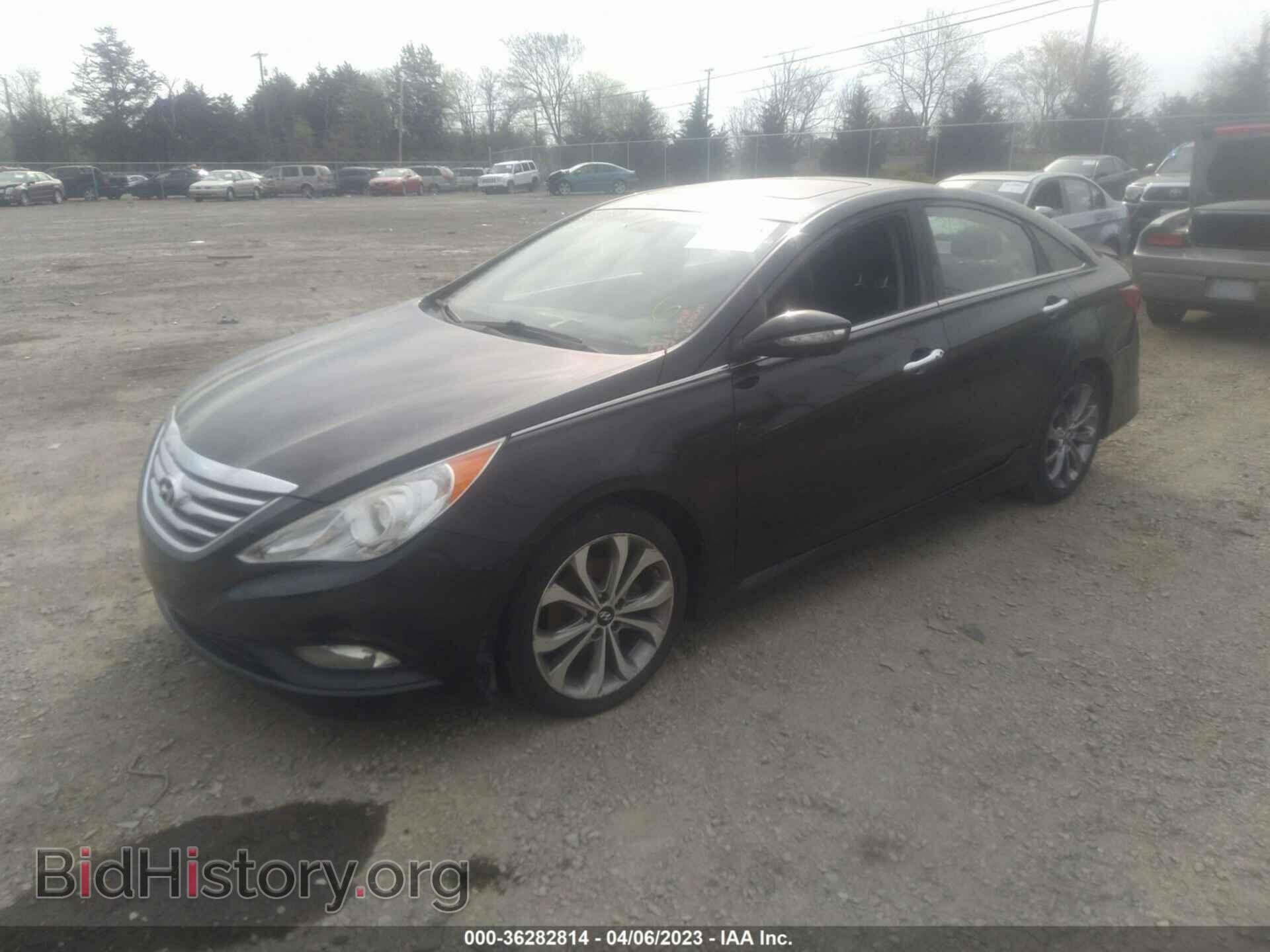 2014 HYUNDAI SONATA - VIN: 5NPEC4AC7EH877740 - Фото 2