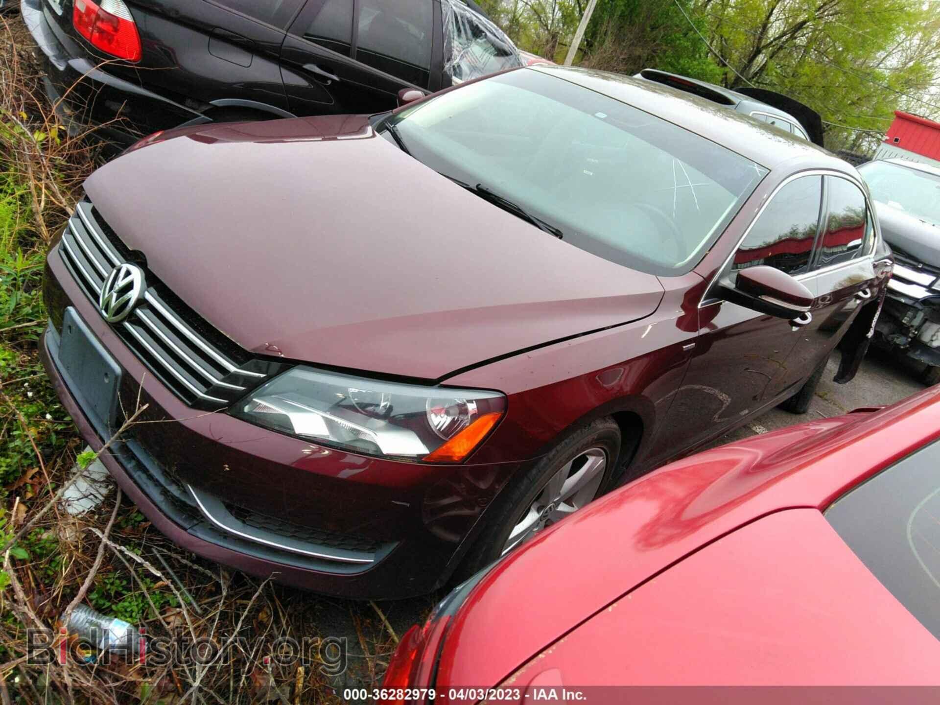 2014 VOLKSWAGEN PASSAT - VIN: 1VWAT7A39EC036673 - Фото 2