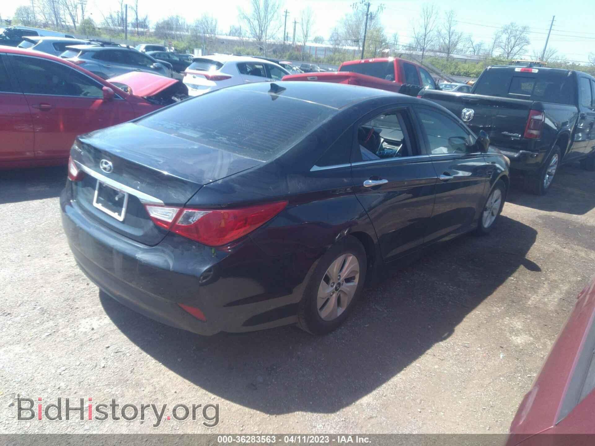 2014 HYUNDAI SONATA - VIN: 5NPEB4AC8EH815895 - Photo 4