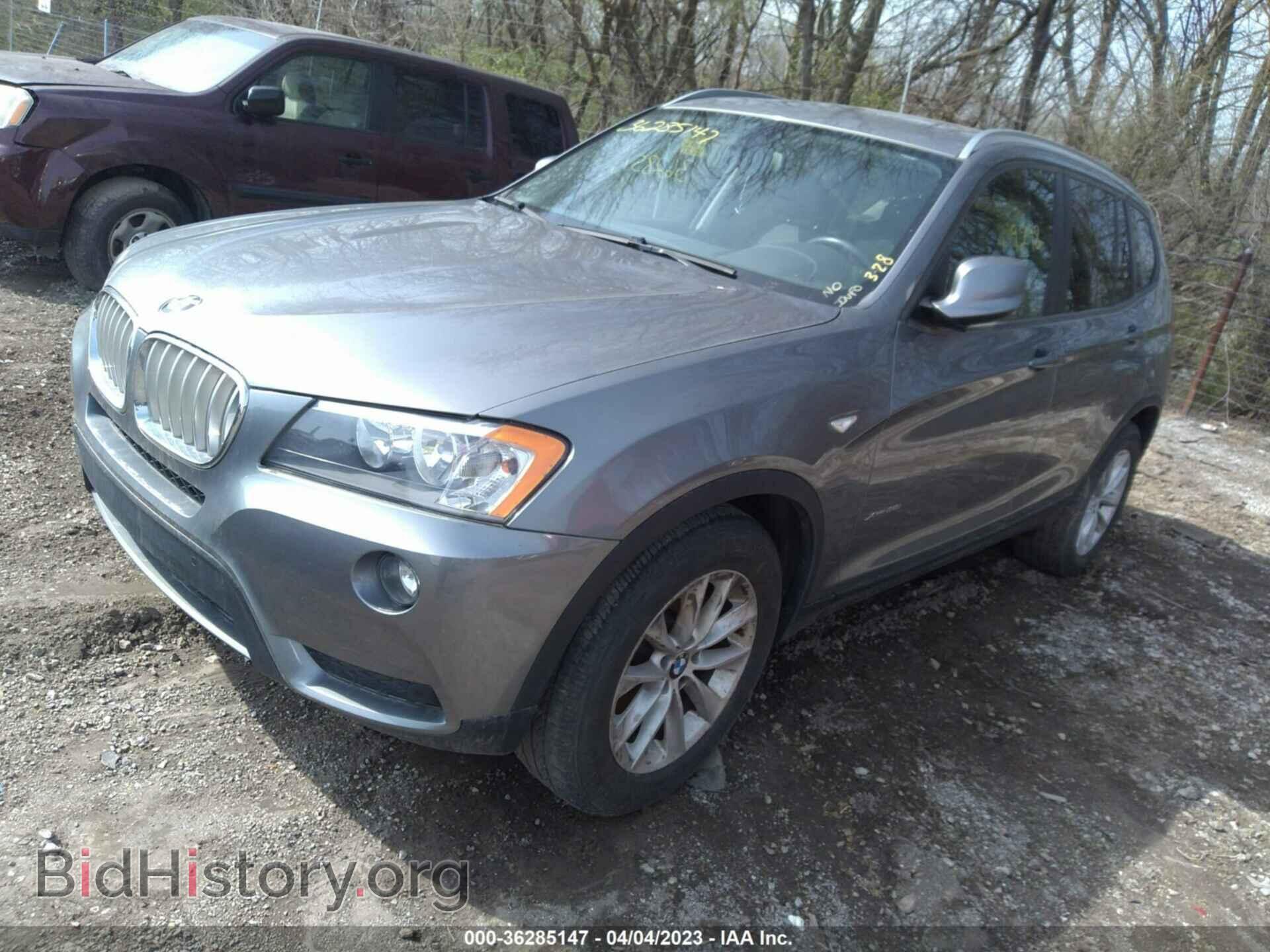 2013 BMW X3 - VIN: 5UXWX9C59D0A21096 - Фото 2
