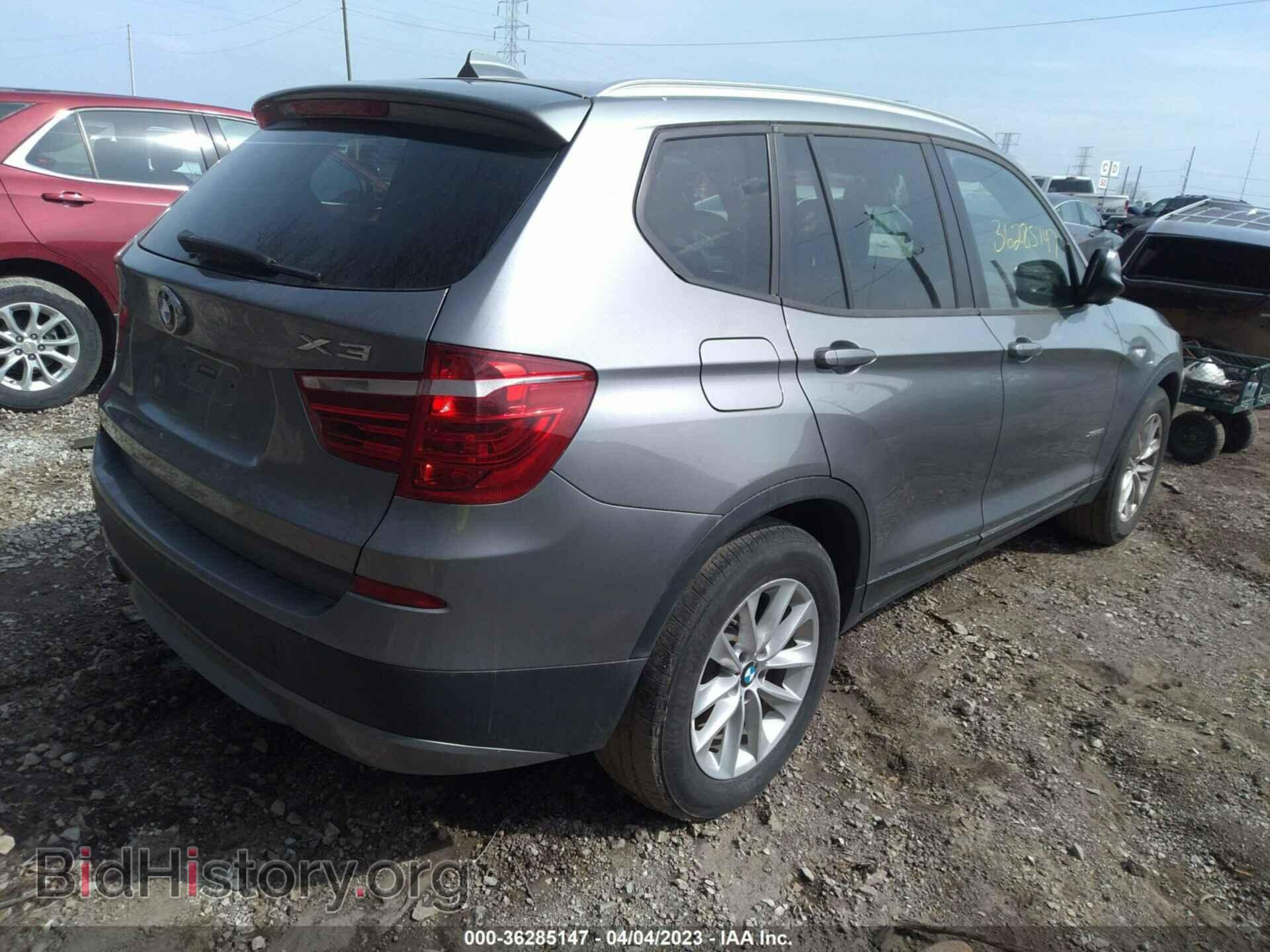 2013 BMW X3 - VIN: 5UXWX9C59D0A21096 - Фото 4