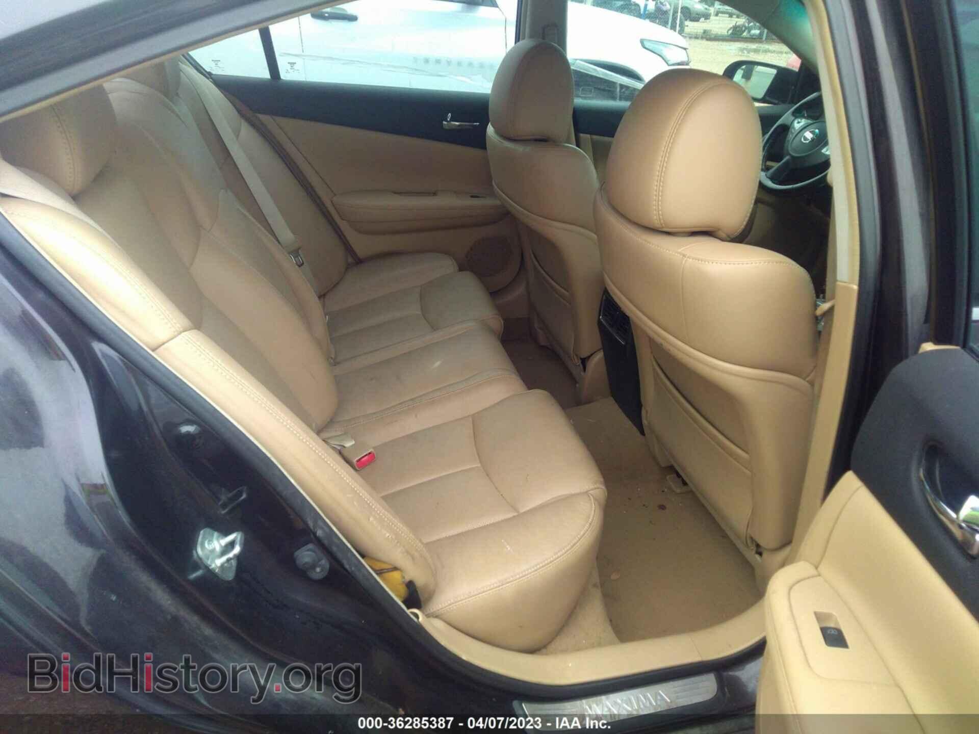 2011 NISSAN MAXIMA - VIN: 1N4AA5AP6BC804711 - Фото 8