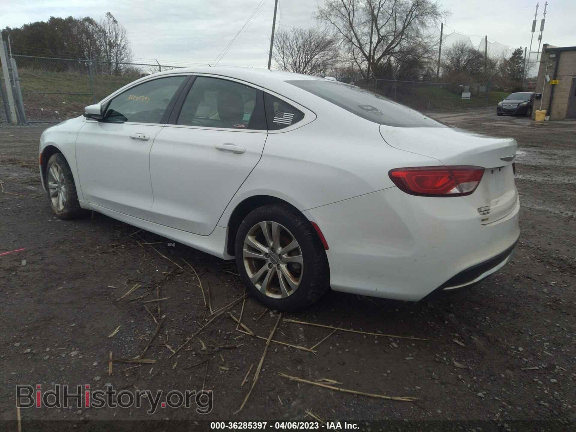 2015 CHRYSLER 200 - VIN: 1C3CCCAB7FN658484 - Фото 3