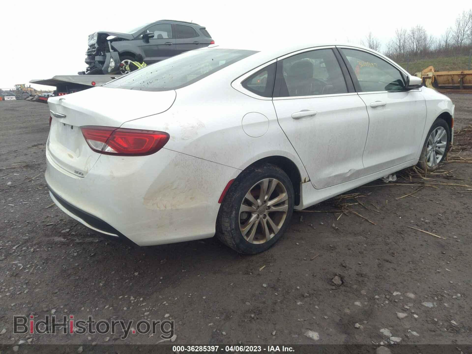 2015 CHRYSLER 200 - VIN: 1C3CCCAB7FN658484 - Фото 4
