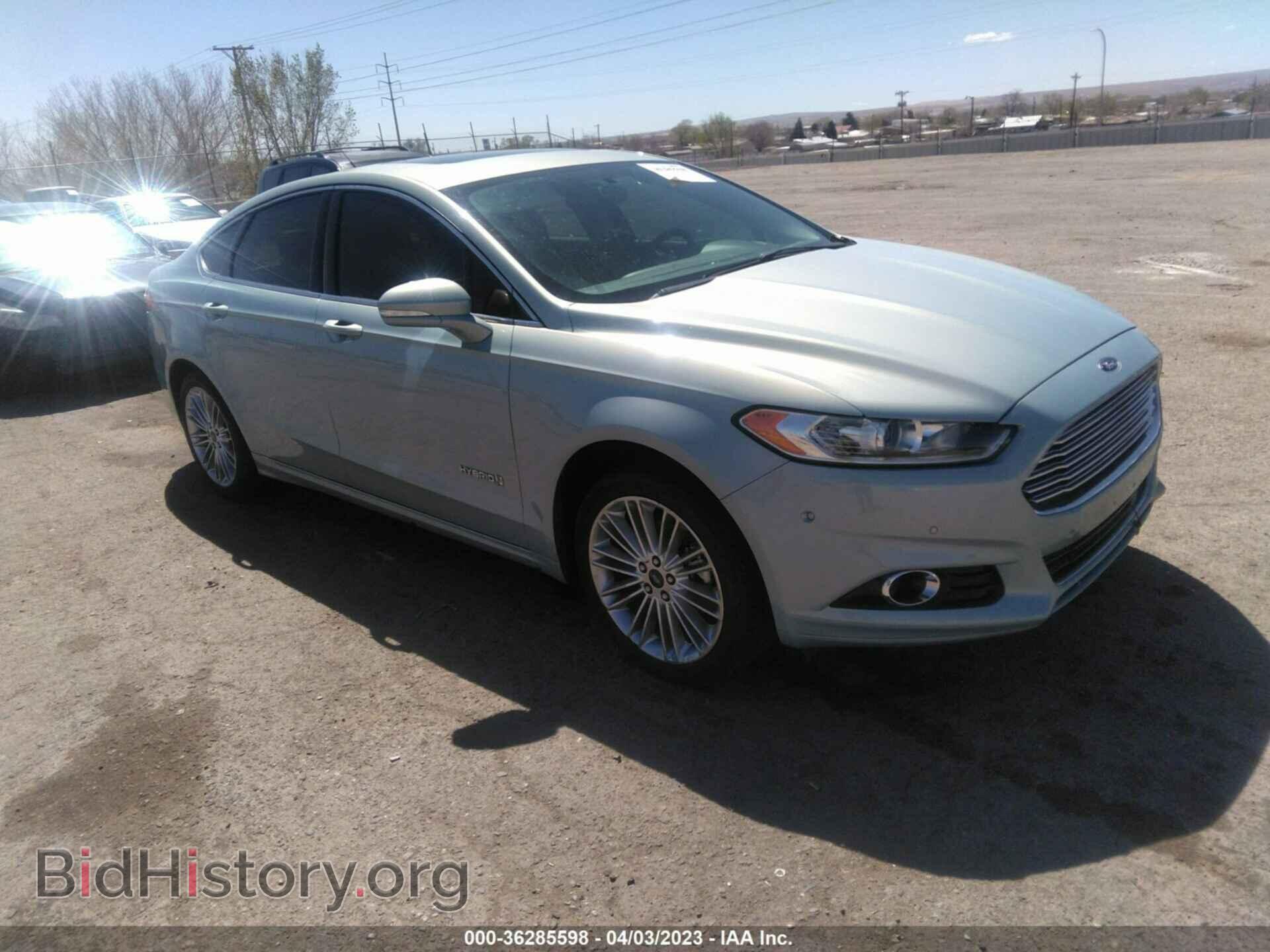 Фотография 3FA6P0LU8ER298606 - FORD FUSION 2014