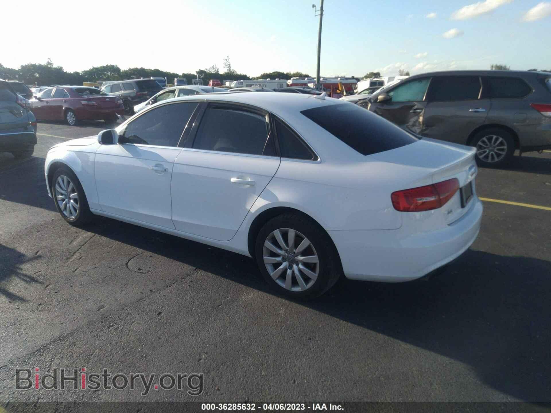 2013 AUDI A4 - VIN: WAUAFAFL1DN037493 - Фото 3