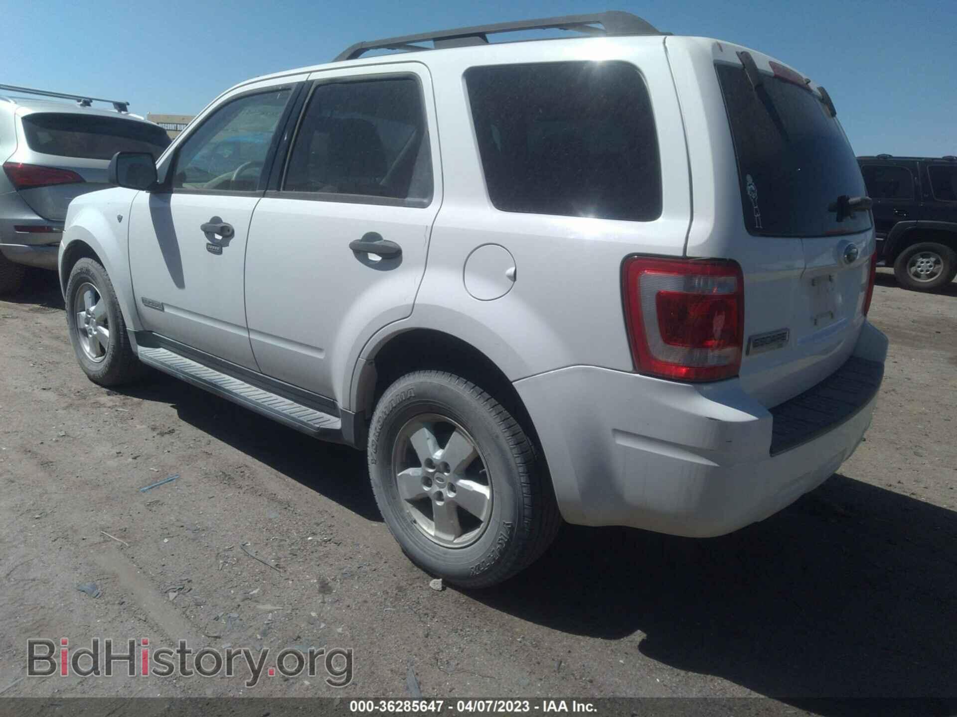 2008 FORD ESCAPE - VIN: 1FMCU03148KB99717 - Фото 3