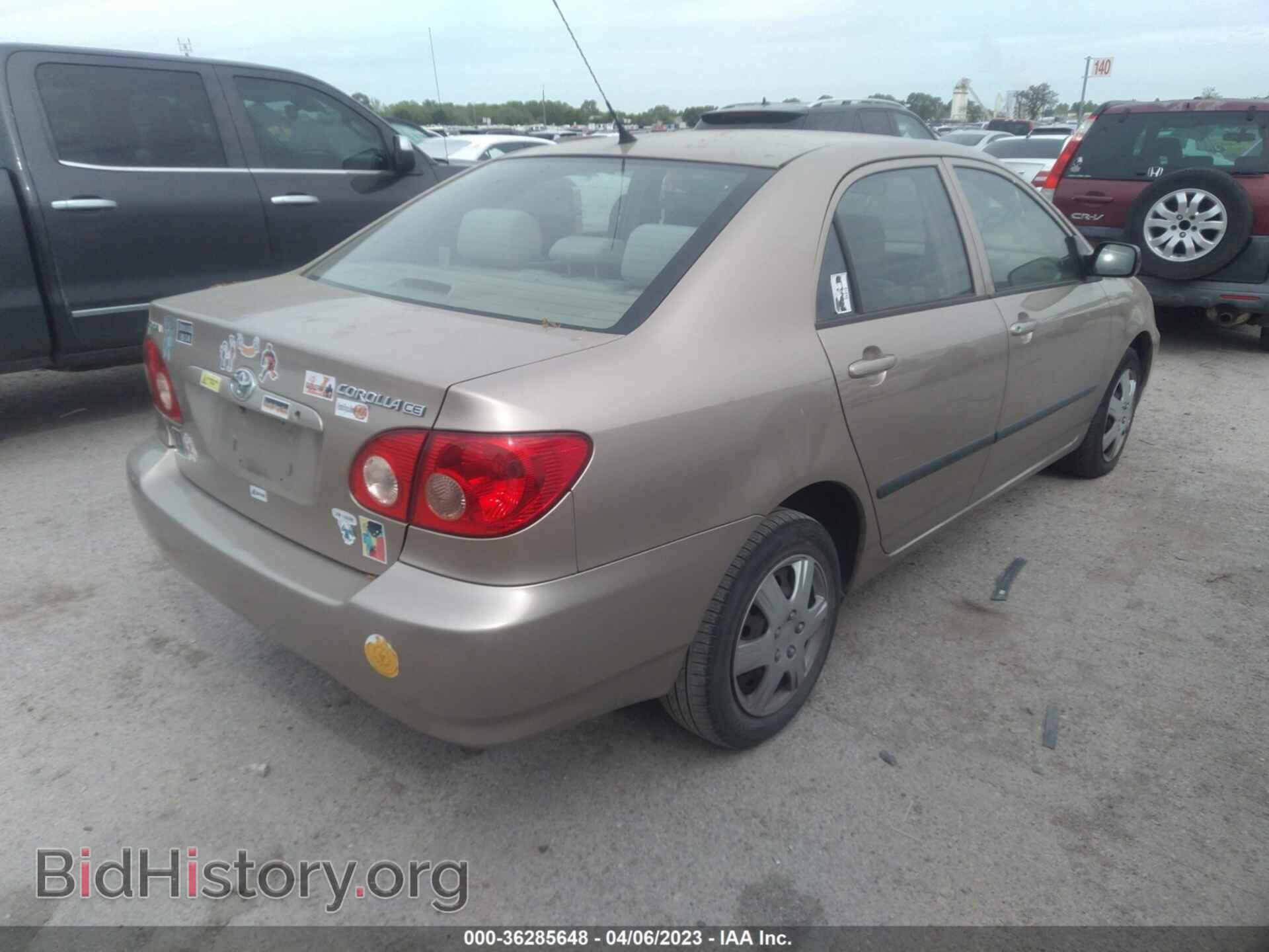 2006 TOYOTA COROLLA - VIN: 2T1BR32E86C589371 - Фото 4