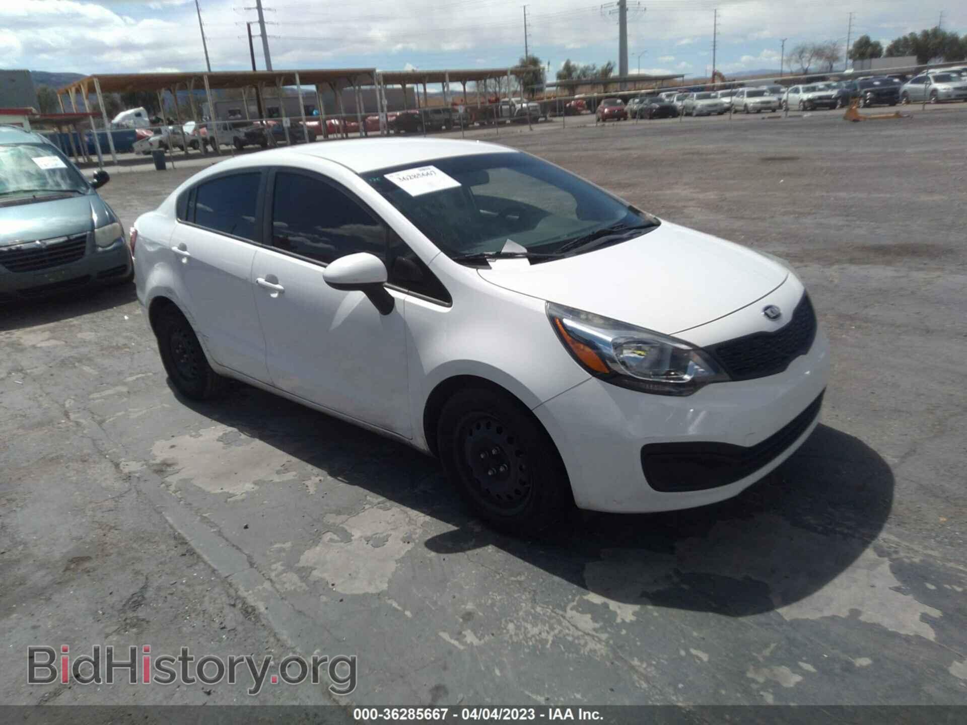 Photo KNADM4A31E6355377 - KIA RIO 2014
