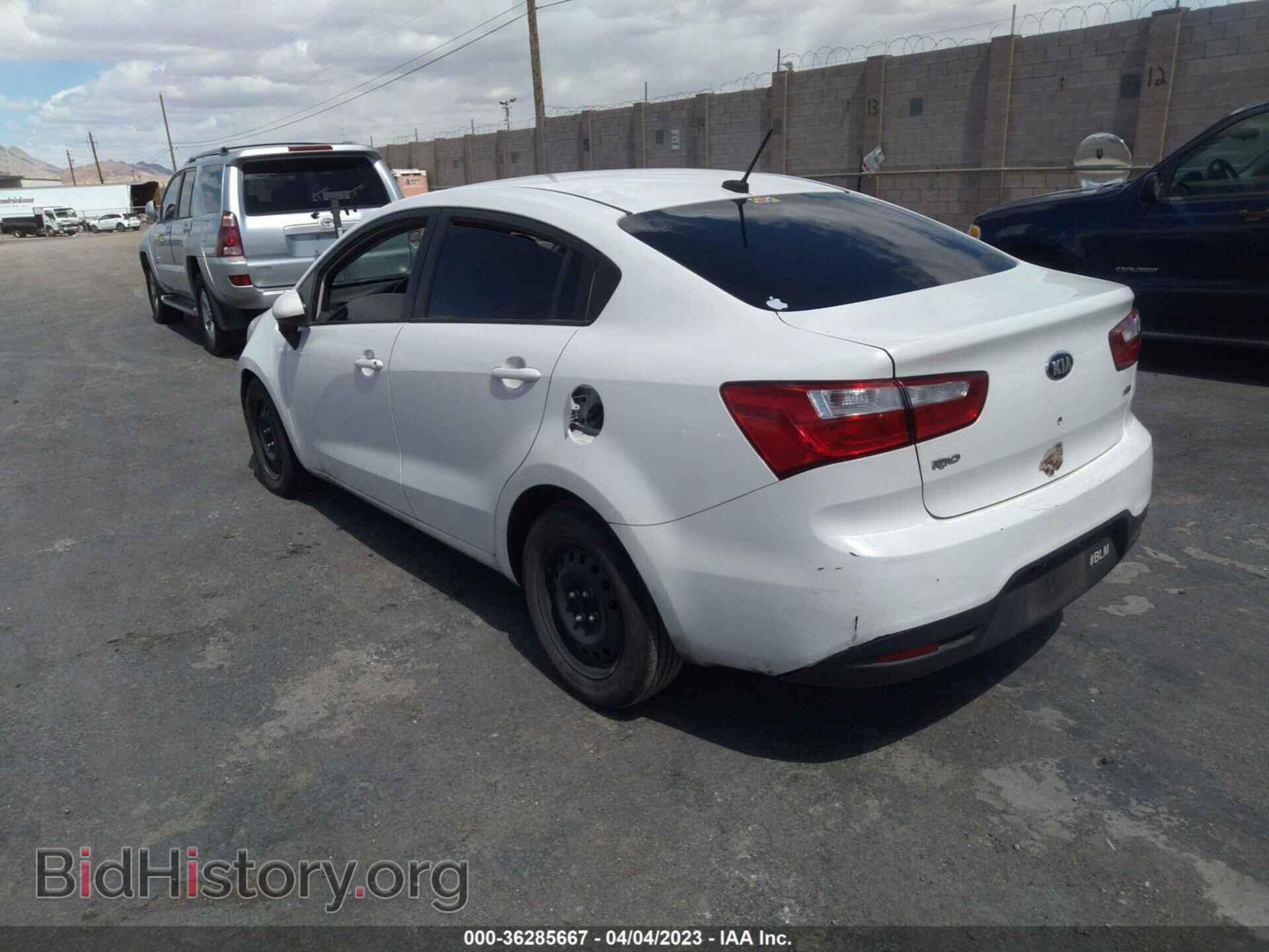 2014 KIA RIO - VIN: KNADM4A31E6355377 - Фото 3