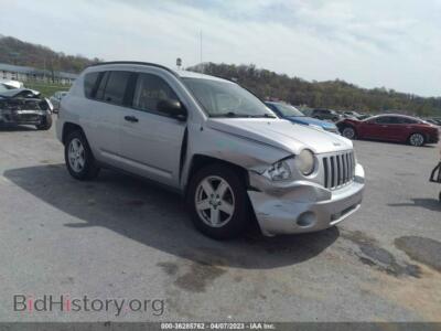 2008 Jeep COMPASS Sport, silver — VIN 1J8FT47W28D520233, IAAI