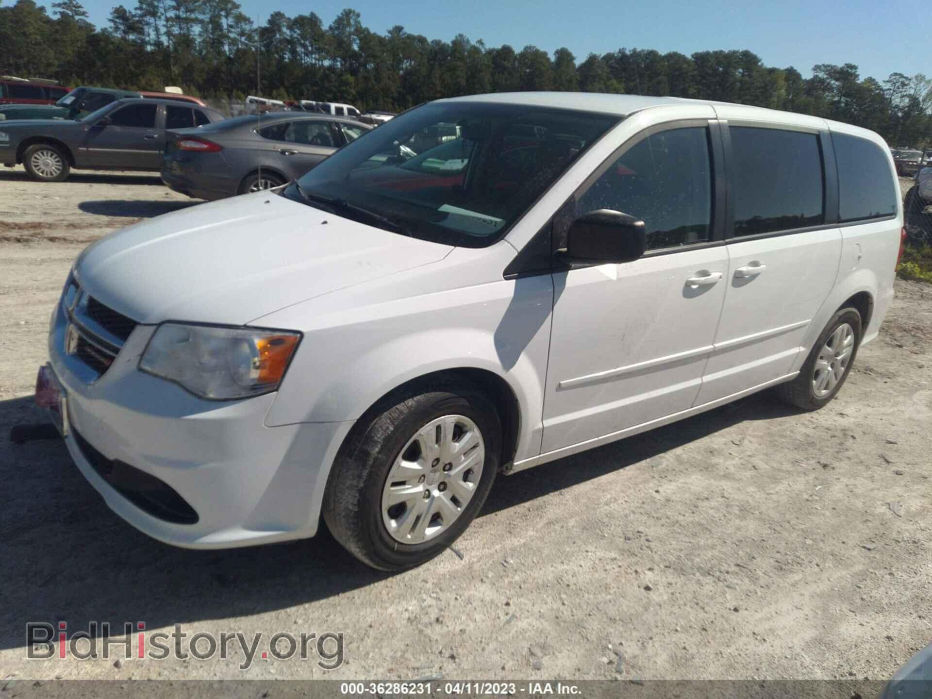 2016 DODGE GRAND CARAVAN - VIN: 2C4RDGBG5GR361626 - Фото 2